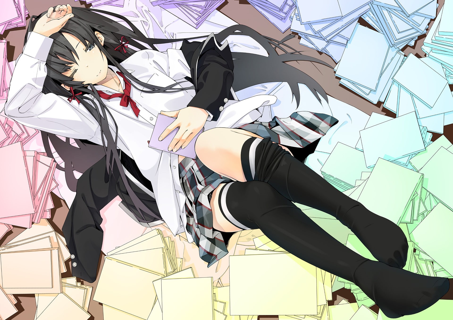 Yukino Yukinoshita, My Teen Romantic Comedy SNAFU, Oregairu, Anime, 1080P, HD Wallpaper