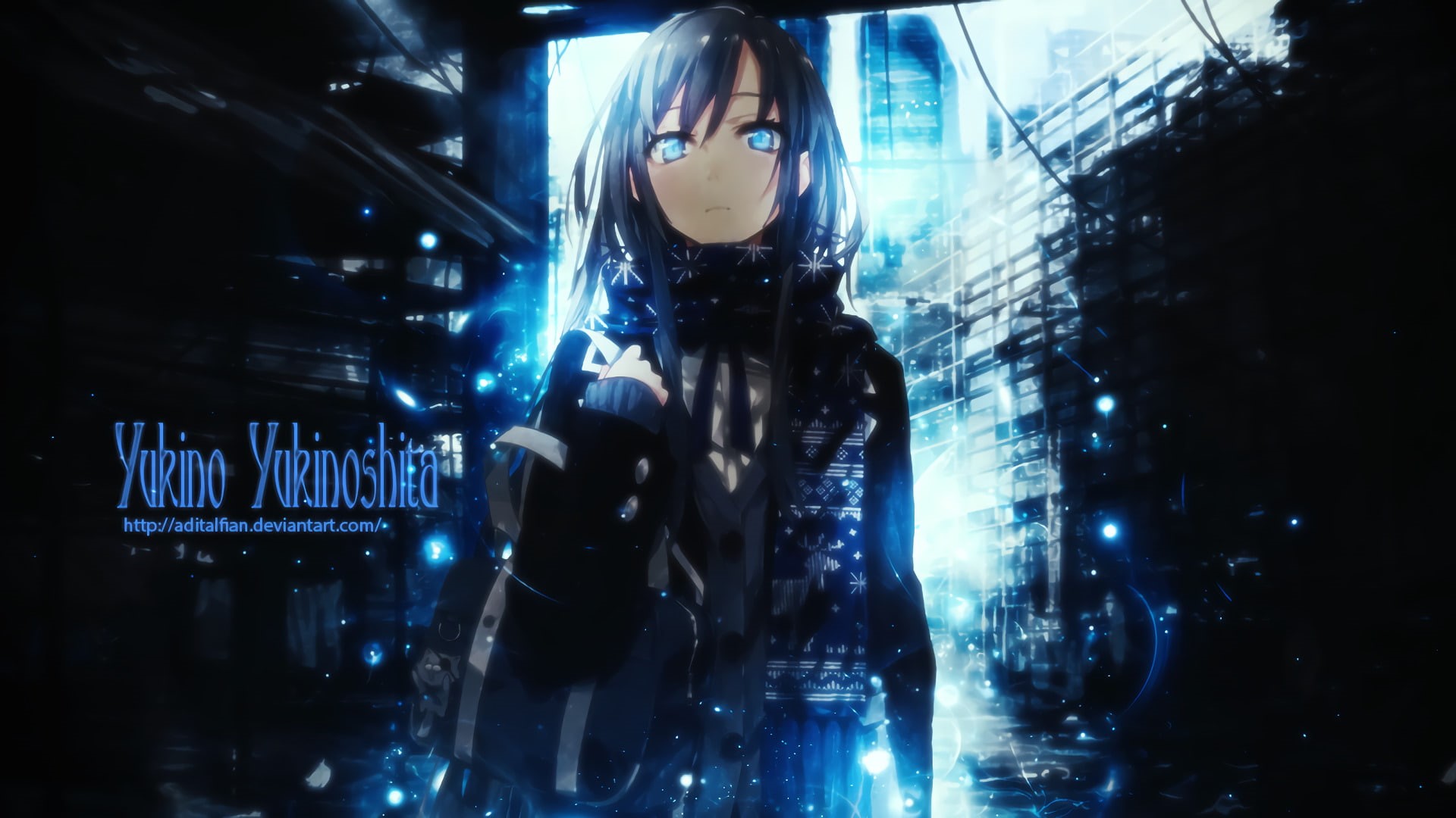 1080P, Oregairu, Yukino Yukinoshita, Anime, My Teen Romantic Comedy SNAFU, HD Wallpaper