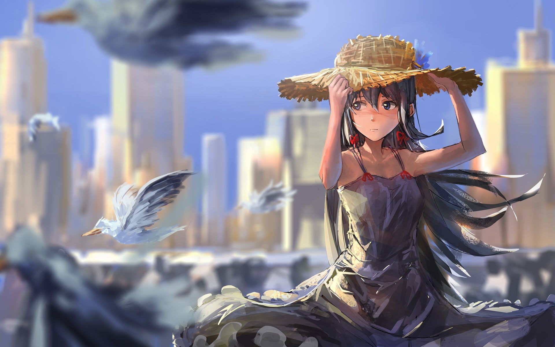 Anime, Yukino Yukinoshita, My Teen Romantic Comedy SNAFU, 1080P, Oregairu, HD Wallpaper