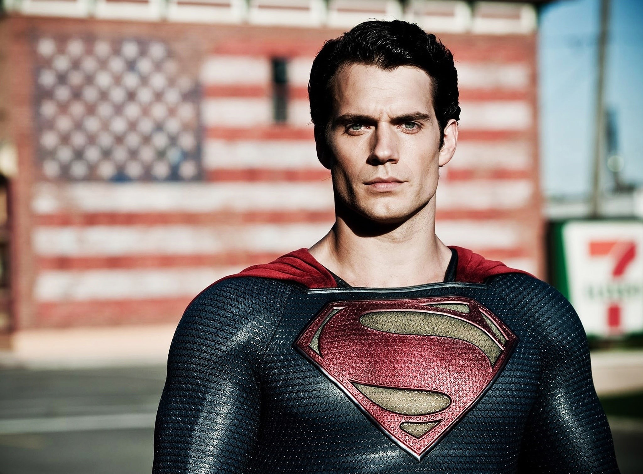 young men, Movies, clothing, strength, attitude, Man of Steel, 1080P, sport, lifestyles, superman, focus on foreground, dc, young adult, front view, looking at camera, HD Wallpaper