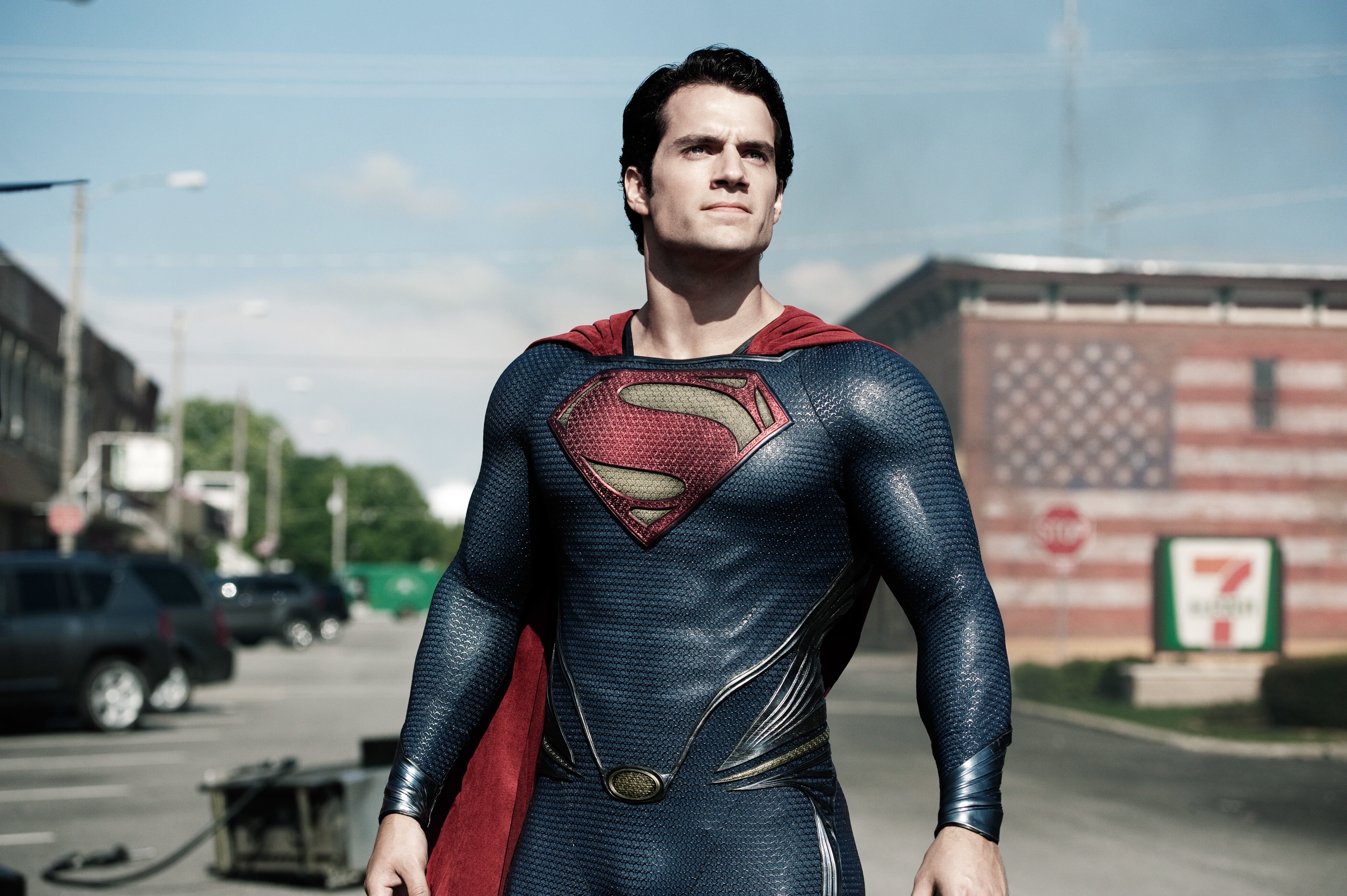 one person, young adult, young men, the film, Superman, built structure, building exterior, movie, confidence, clothing, Movies, focus on foreground, front view, HD Wallpaper