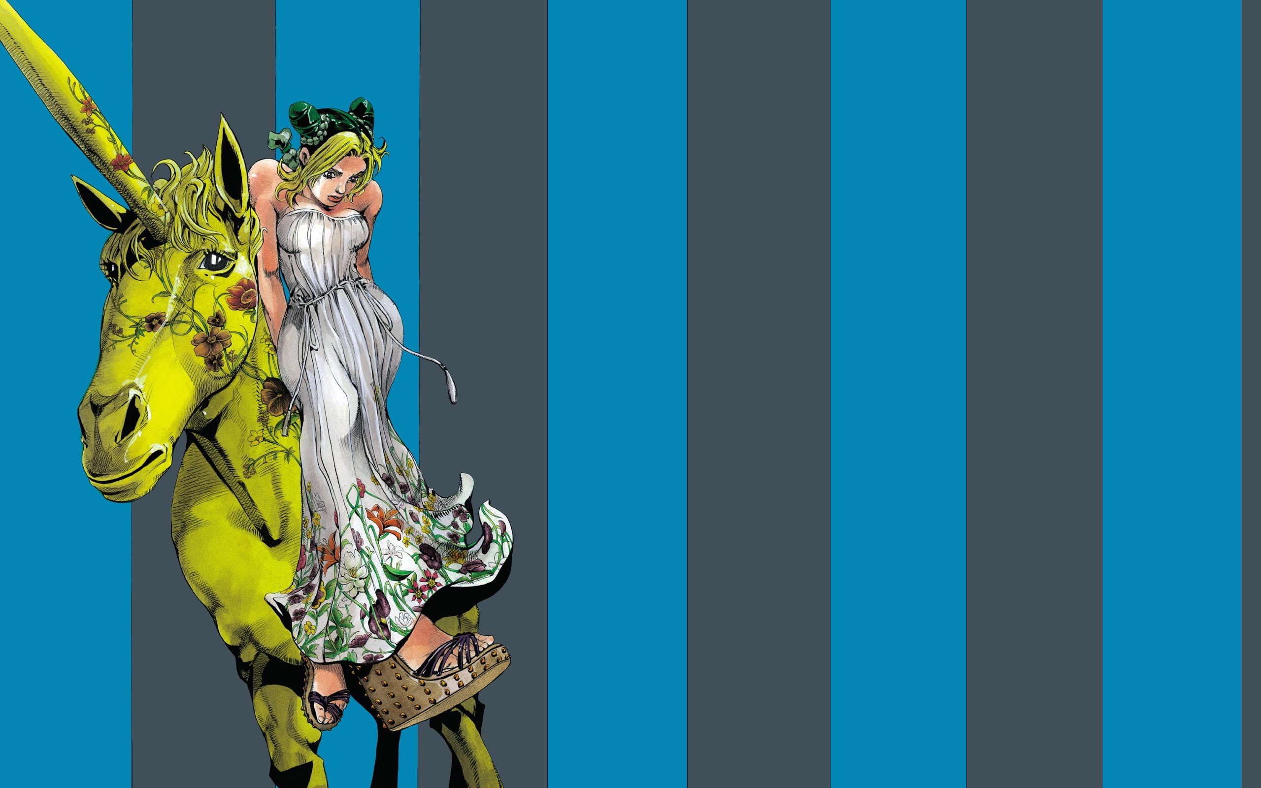 JoJos Bizarre Adventure, manga, 2K, anime, Steel Ball Run, HD Wallpaper