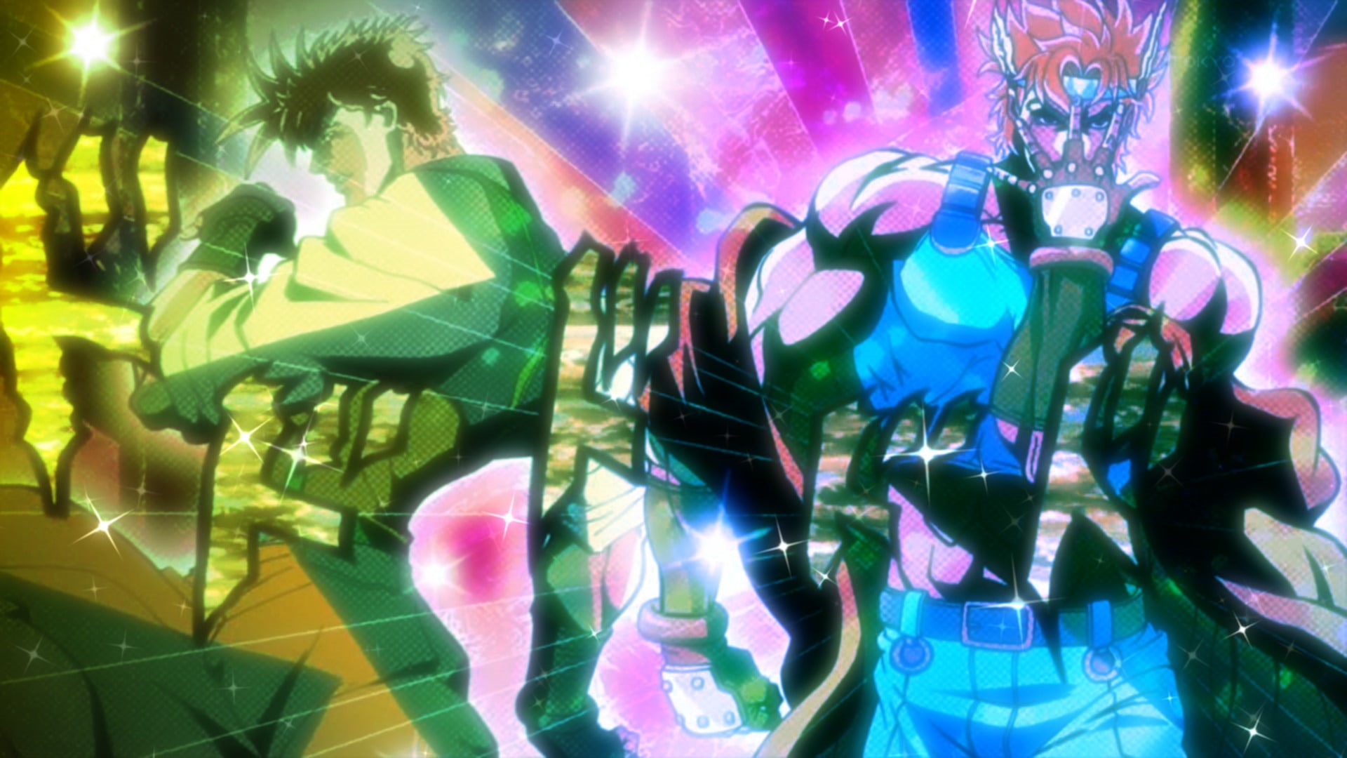 1080P, Caesar Zeppeli, Anime, Jojos Bizarre Adventure, Joseph Joestar, HD Wallpaper