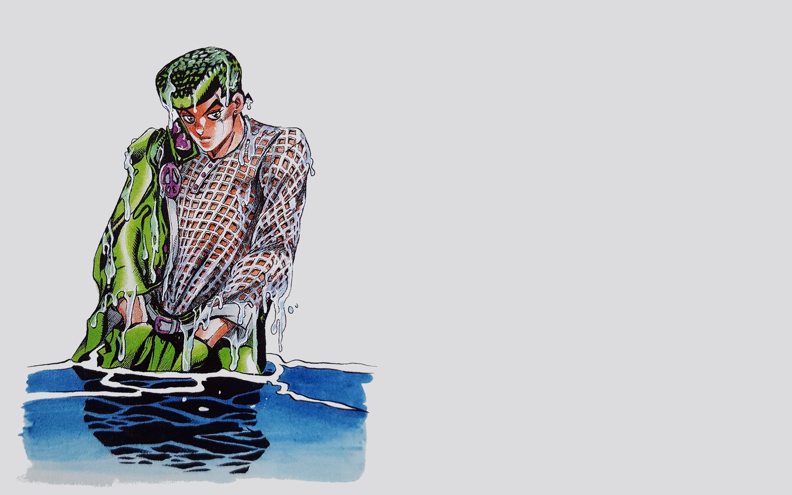 JoJos Bizarre Adventure, Jojolion, JoJos Bizarre Adventure: Diamond is Unbreakable, manga, anime, Josuke Higashikata, 2K, Hirohiko Araki, HD Wallpaper