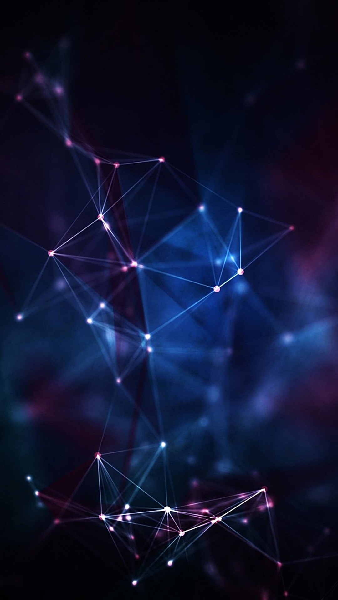 Optic fiber, abstract, dark, lines, 1080P, digital art, Phone HD Wallpaper