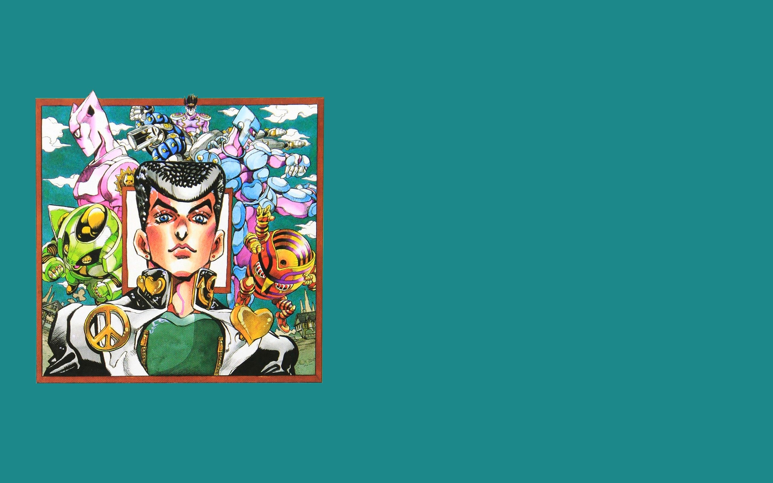 Hirohiko Araki, anime, JoJos Bizarre Adventure, manga, 2K, HD Wallpaper