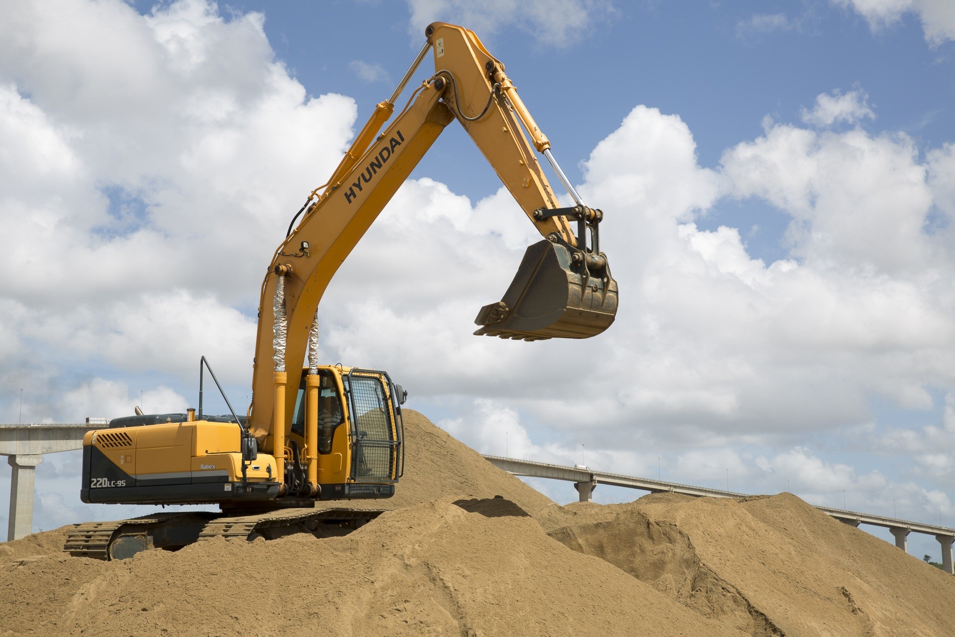 excavation, building - Activity, engineering, equipment, construction, construction Machinery, nature, excavator, working, power, transportation, industry, HD Wallpaper