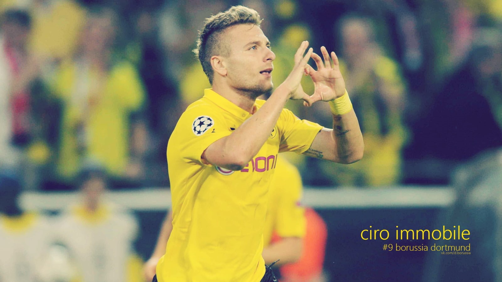 BVB, sport, men, Ciro Immobile, Borussia Dortmund, soccer, 720P, HD Wallpaper