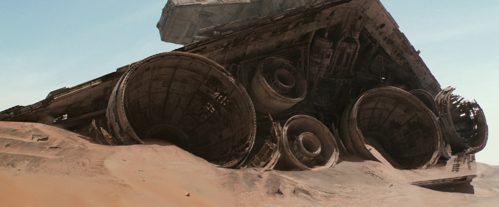 Jakku, Star Wars: The Force Awakens, Star Destroyer, Star Wars, 1080P, HD Wallpaper