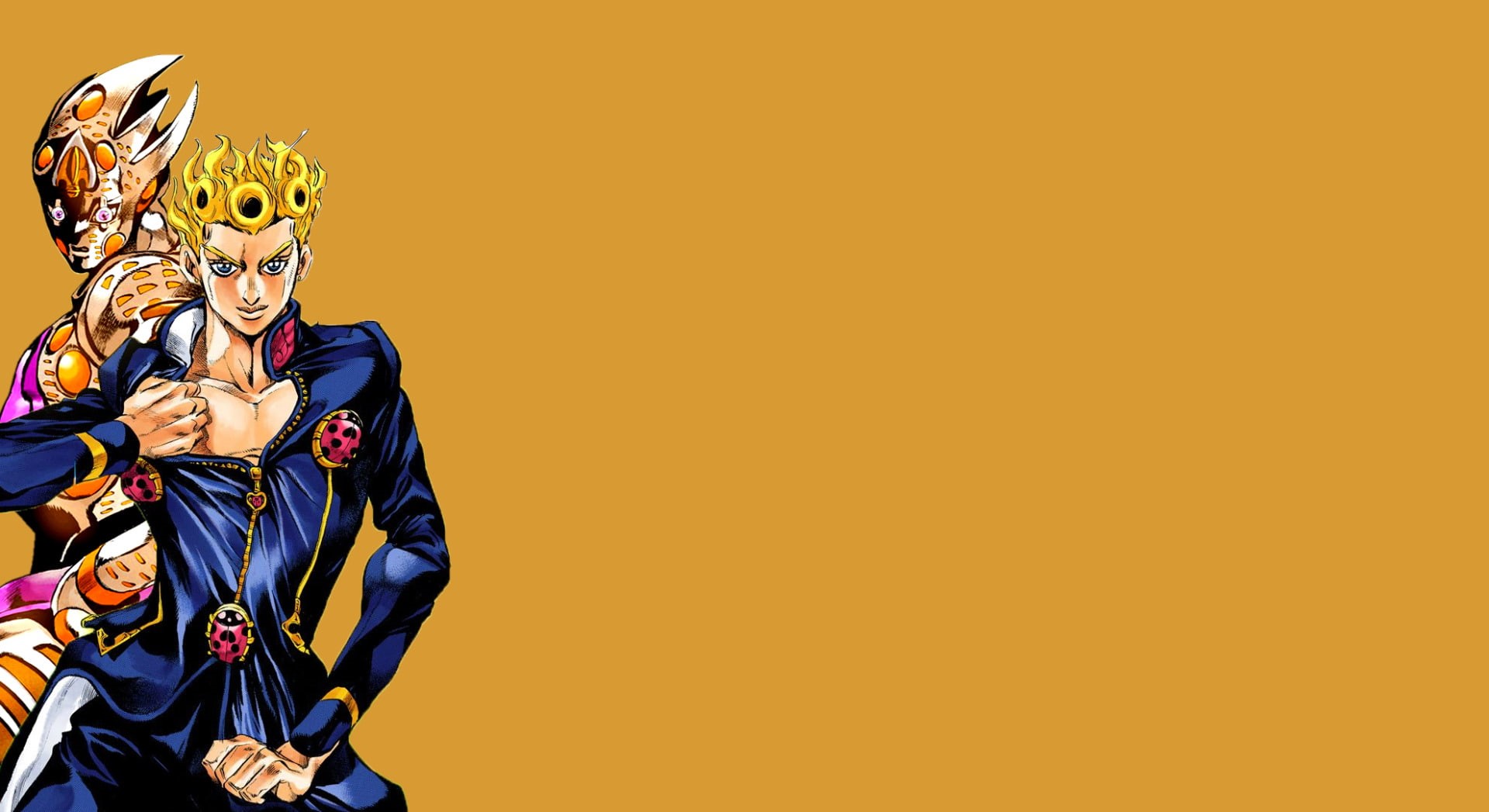 1080P, Jojos Bizarre Adventure, Giorno Giovanna, Anime, Golden Experience Requiem, HD Wallpaper