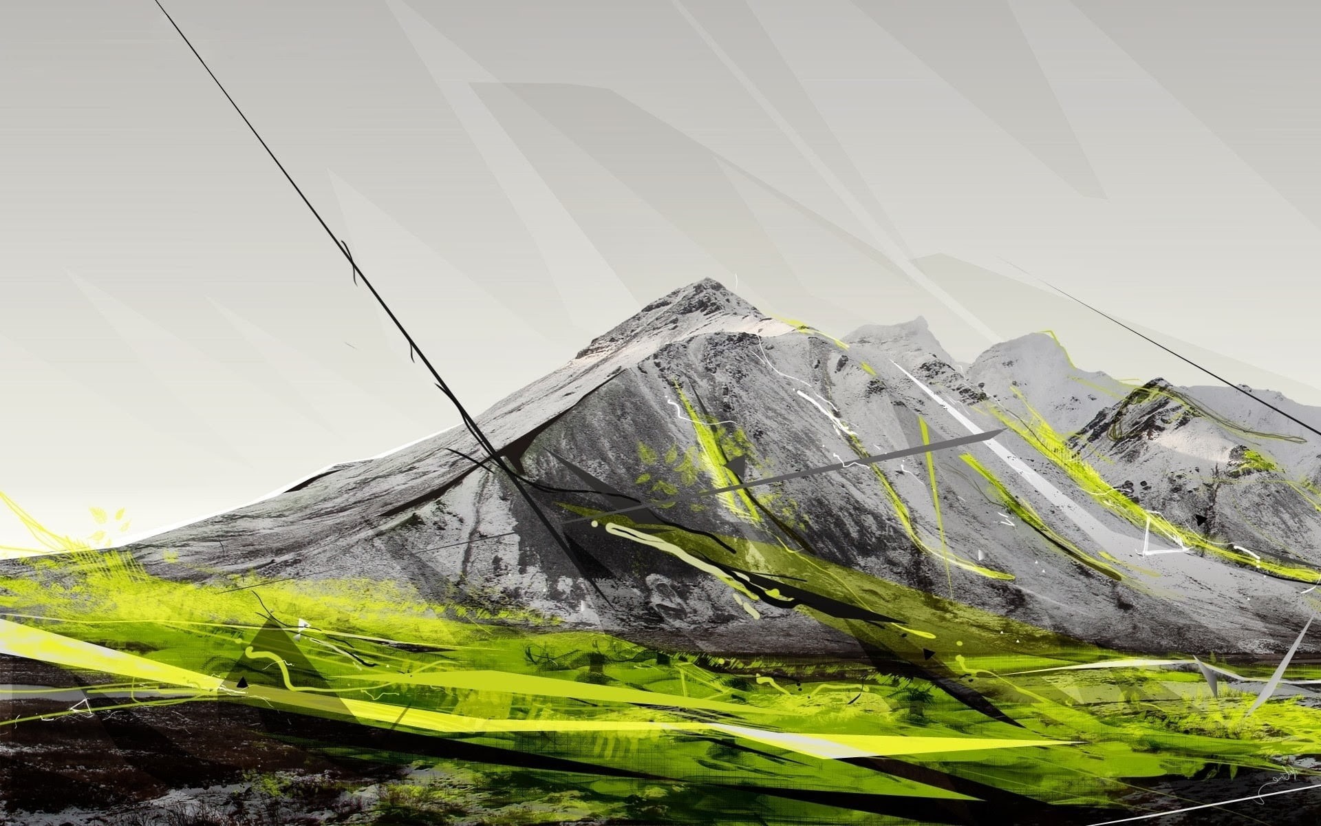 day, 1080P, non-urban scene, no people, tranquil scene, scenics - nature, compound, mountain peak, beauty in nature, tranquility, landscape, green, built structure, HD Wallpaper