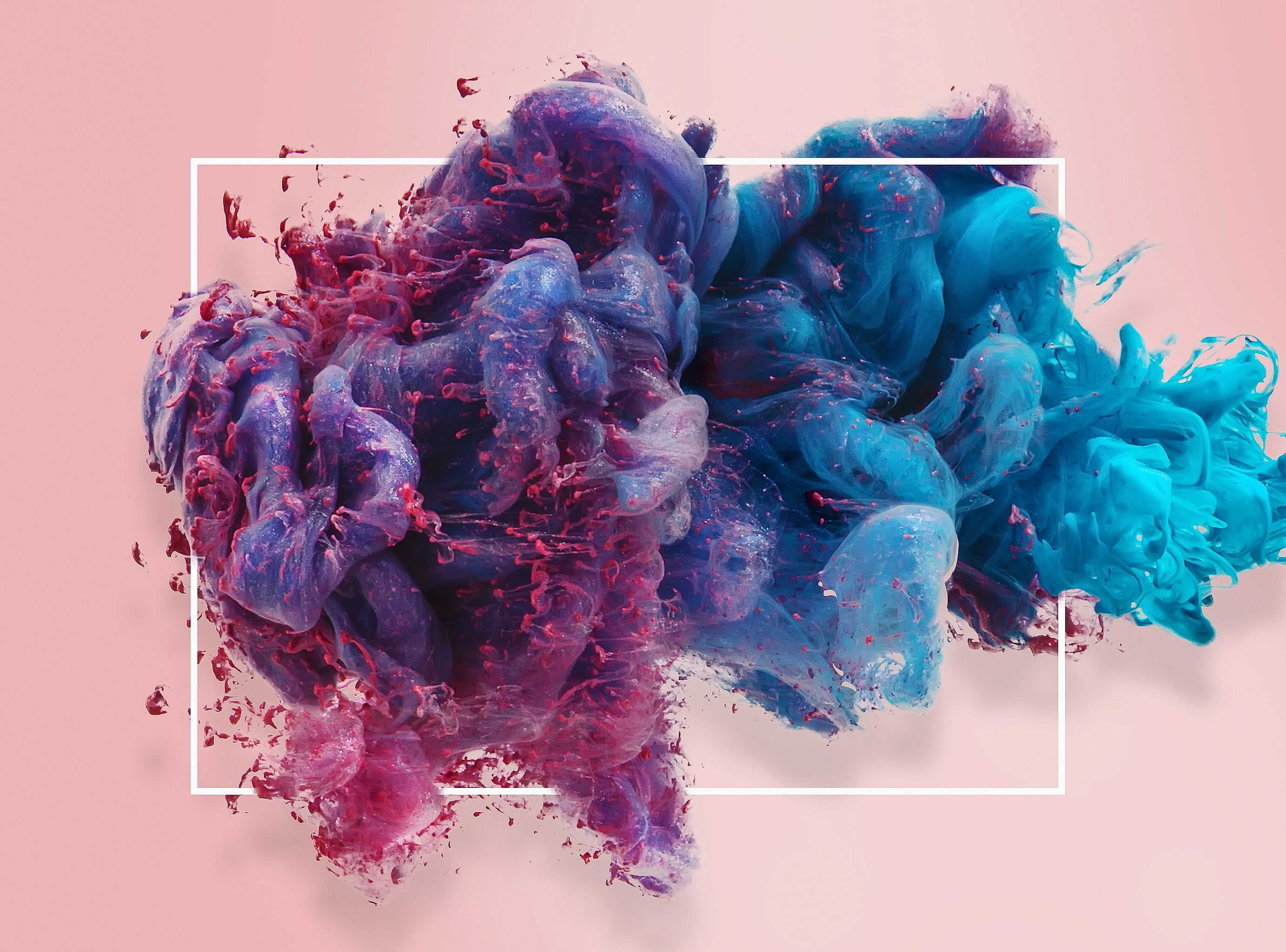 2K, ink, smoke, background, HD Wallpaper