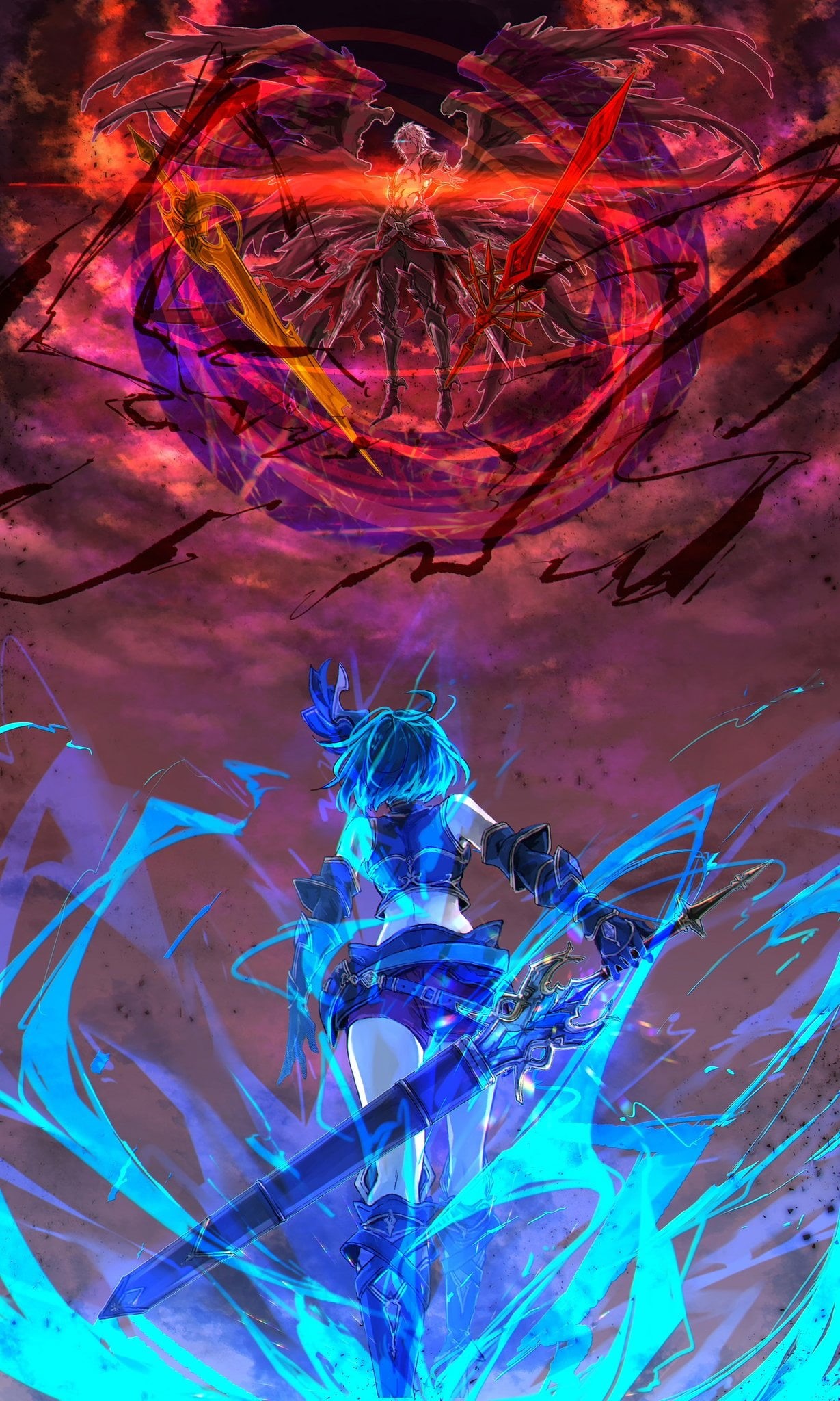 Djeeta (Granblue Fantasy), Granblue Fantasy, 1080P, Phone HD Wallpaper