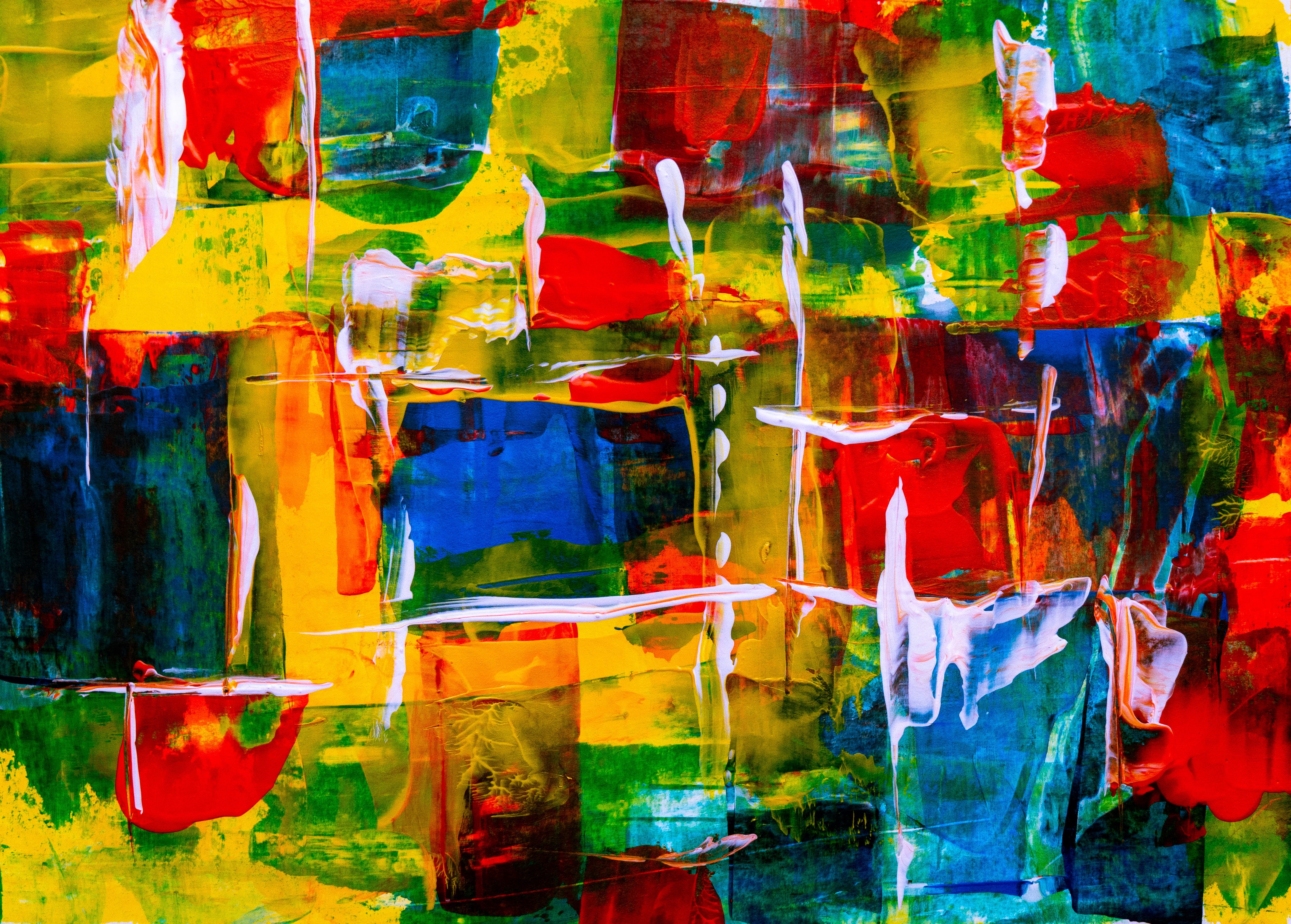 close-up, acrylic painting, full frame, chaos, backgrounds, paint, dye, texture, vibrant color, container, painting, paint container, indoors, messy, neon, HD Wallpaper