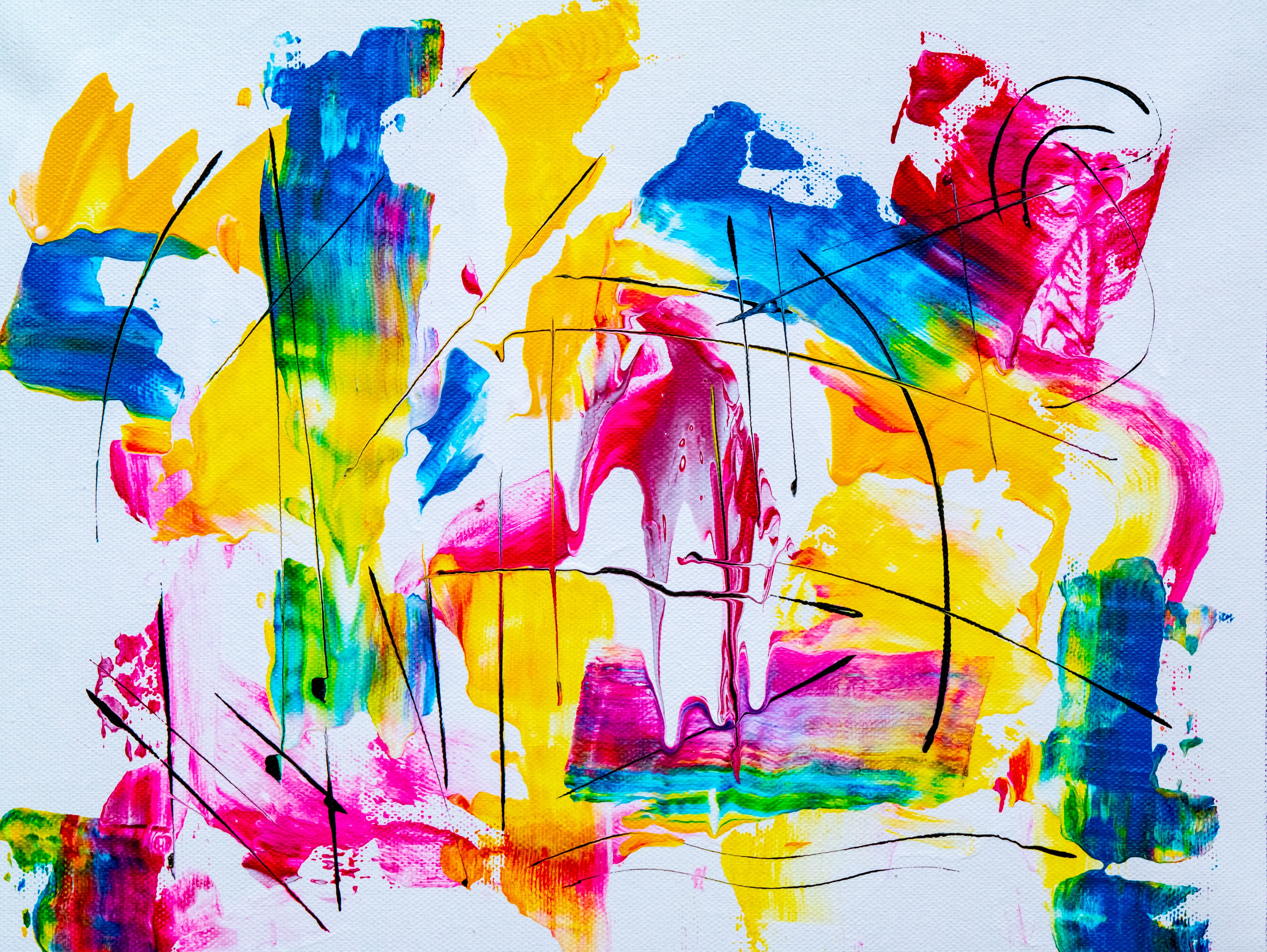 wall art, backgrounds, assorted, acrylic paint, studio shot, modern art, close-up, canvas, paintings, art, full frame, art and craft equipment, contemporary art, HD Wallpaper