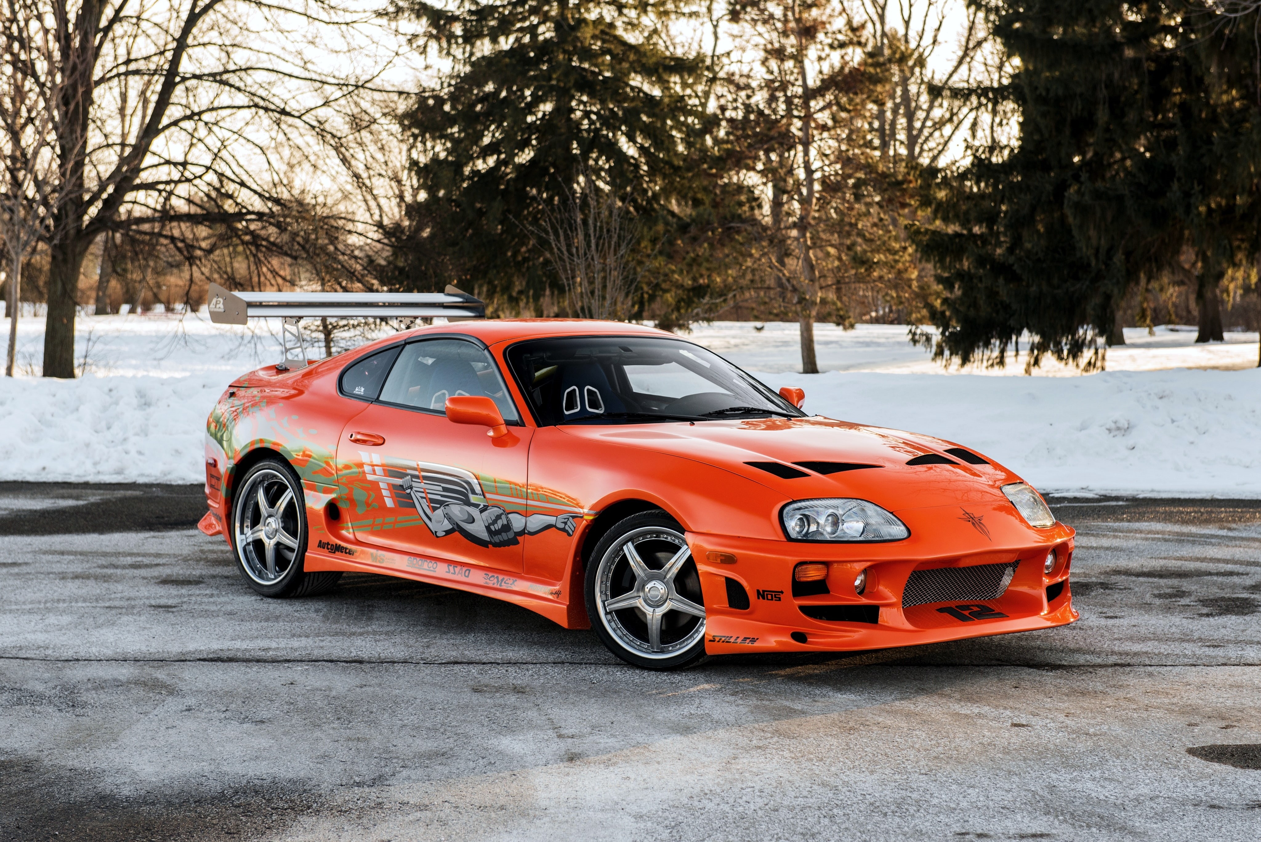 4K, Supra, 2001, Toyota, The Fast and the Furious, HD Wallpaper