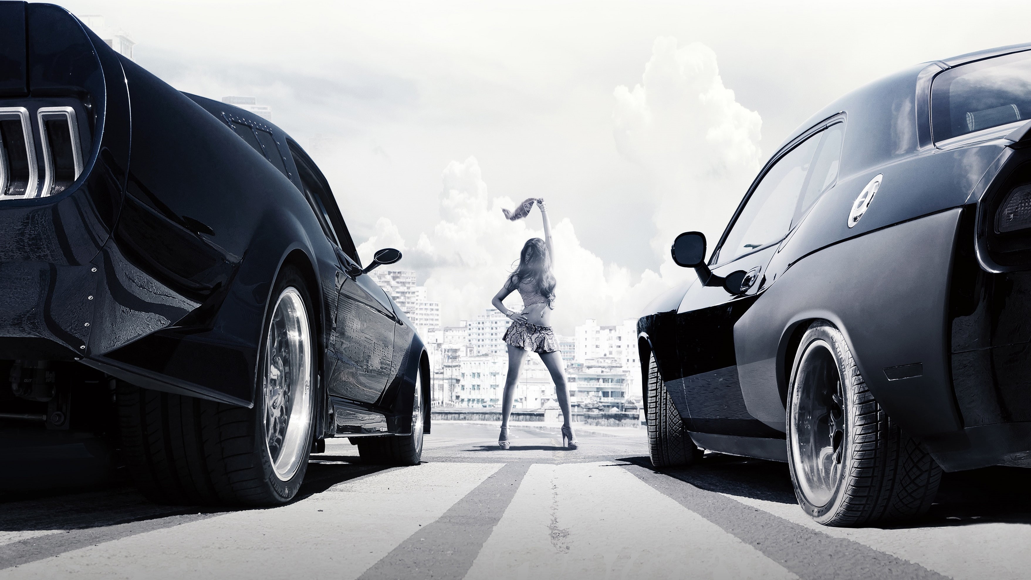 travel, sky, mode of transportation, motor vehicle, transportation, journey, The Fate of the Furious, outdoors, 2017, land vehicle, side view, profile view, HD Wallpaper