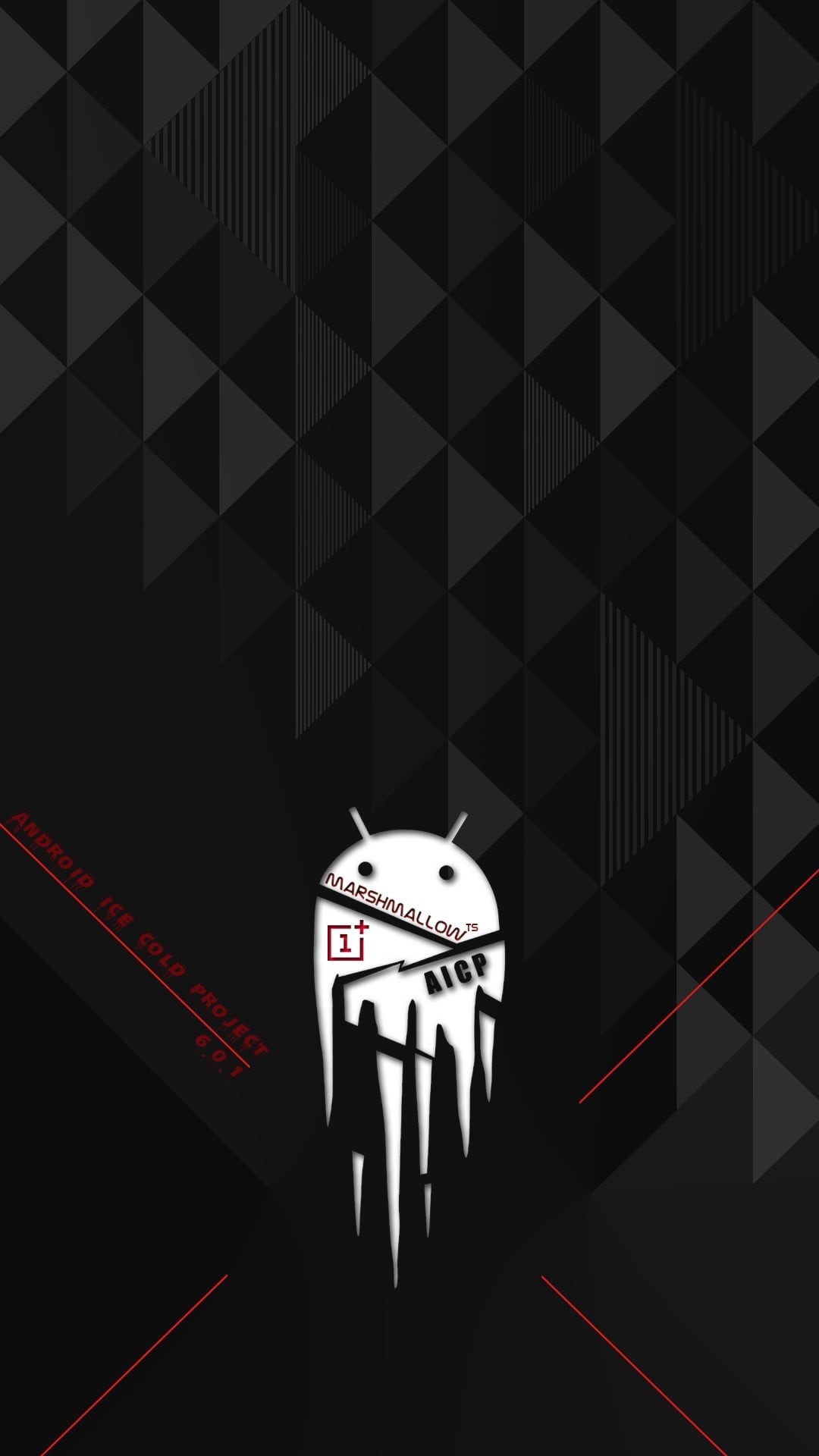 full frame, studio shot, illustration, red, Android Marshmallow, communication, oneplus , mascot, high angle view, indoors, striped, 1080P, gambling, aicp, Phone HD Wallpaper