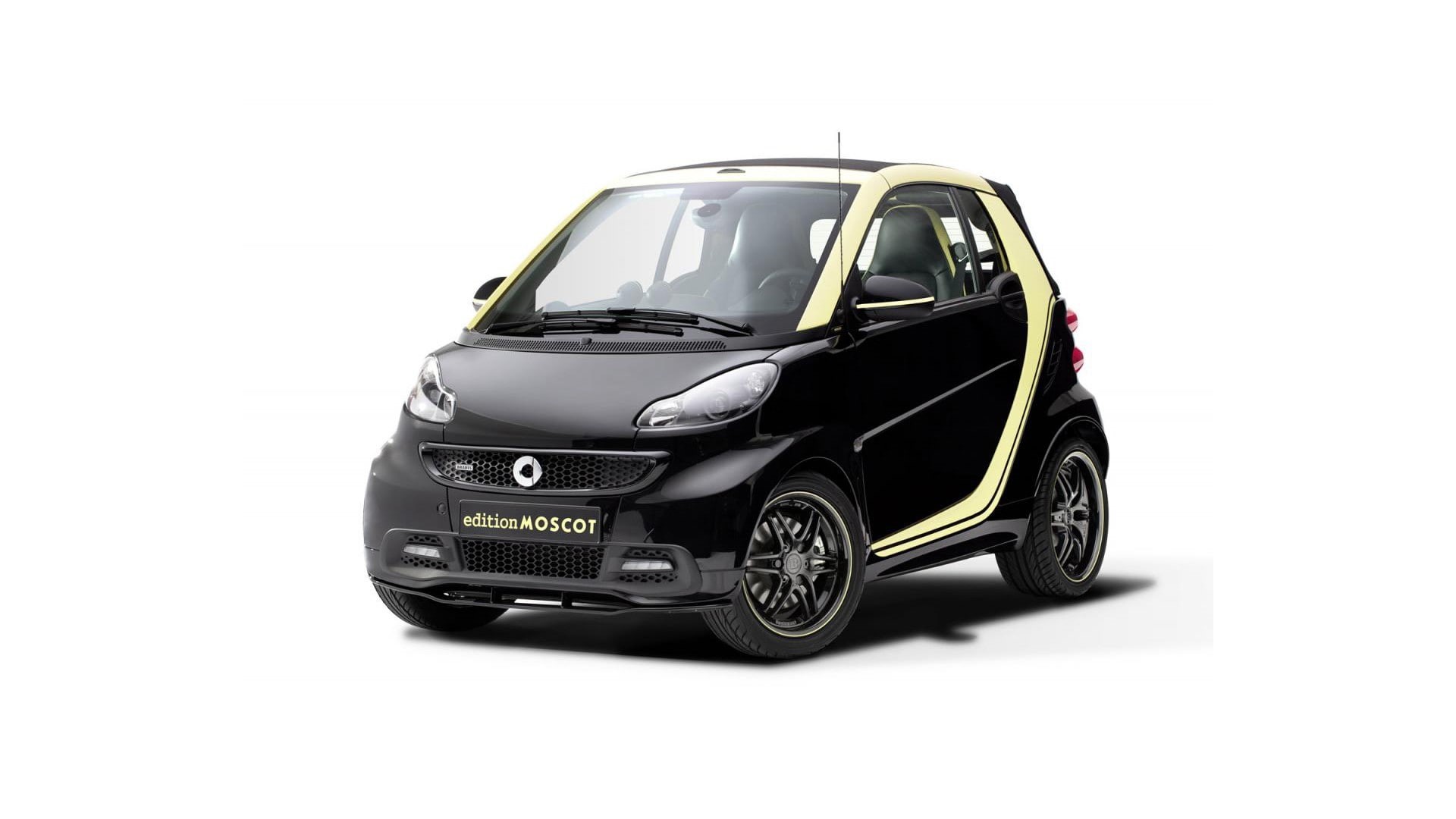 Smart ForTwo, white background, 2015 Smart ForTwo Cabrio Edition MASCOT, car, vehicle, front angle view, 1080P, HD Wallpaper
