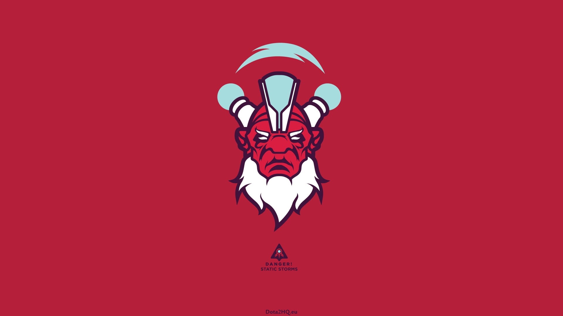red, human face, backgrounds, deer, colored background, mascot, fear, copy space, front view, cut out, abstract, creativity, illustration, design, aggression, HD Wallpaper