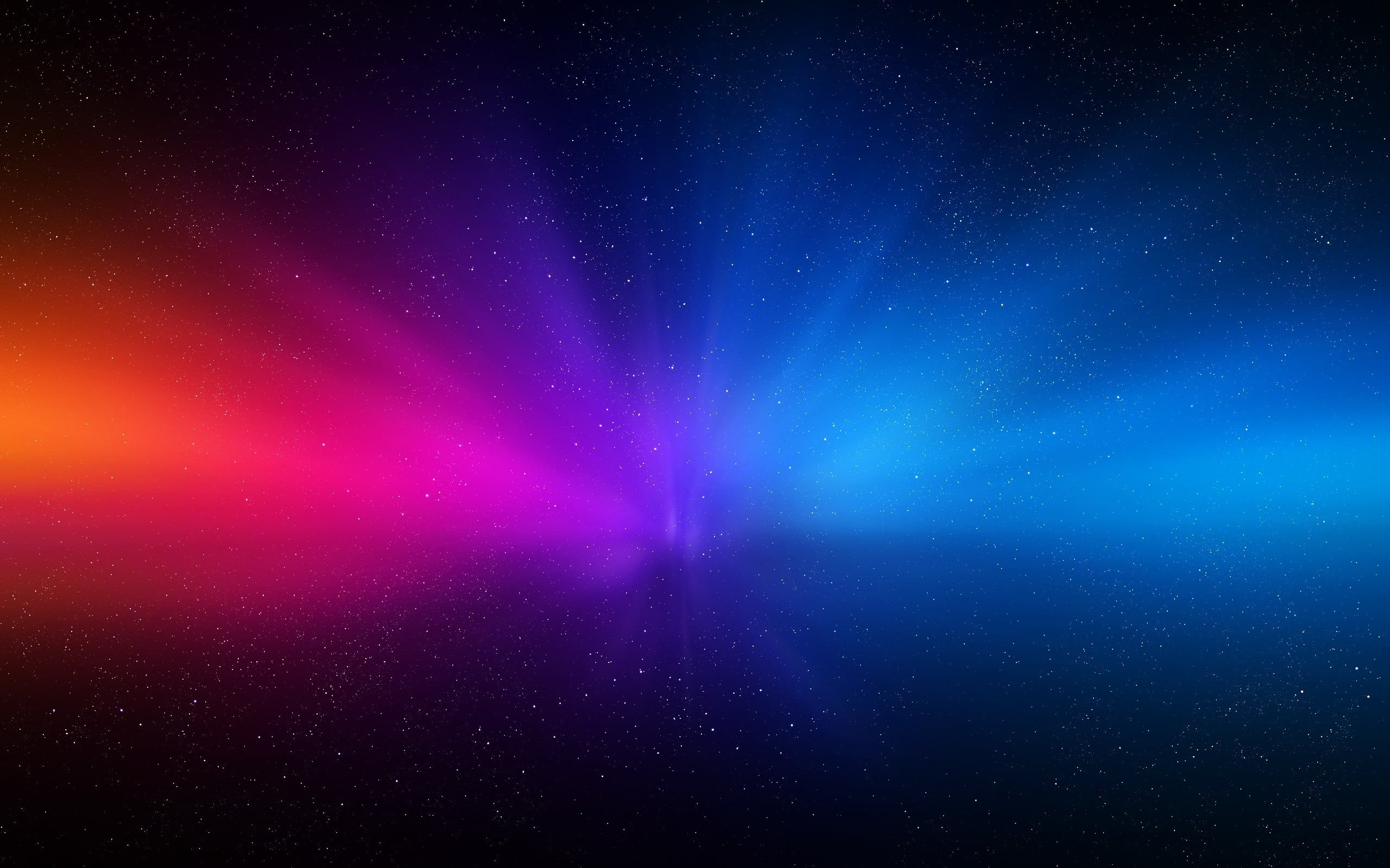 nature, backgrounds, astronomy, beauty in nature, purple, colorful, night, star field, water, blue, illustration, d, space, scenics - nature, space art, HD Wallpaper