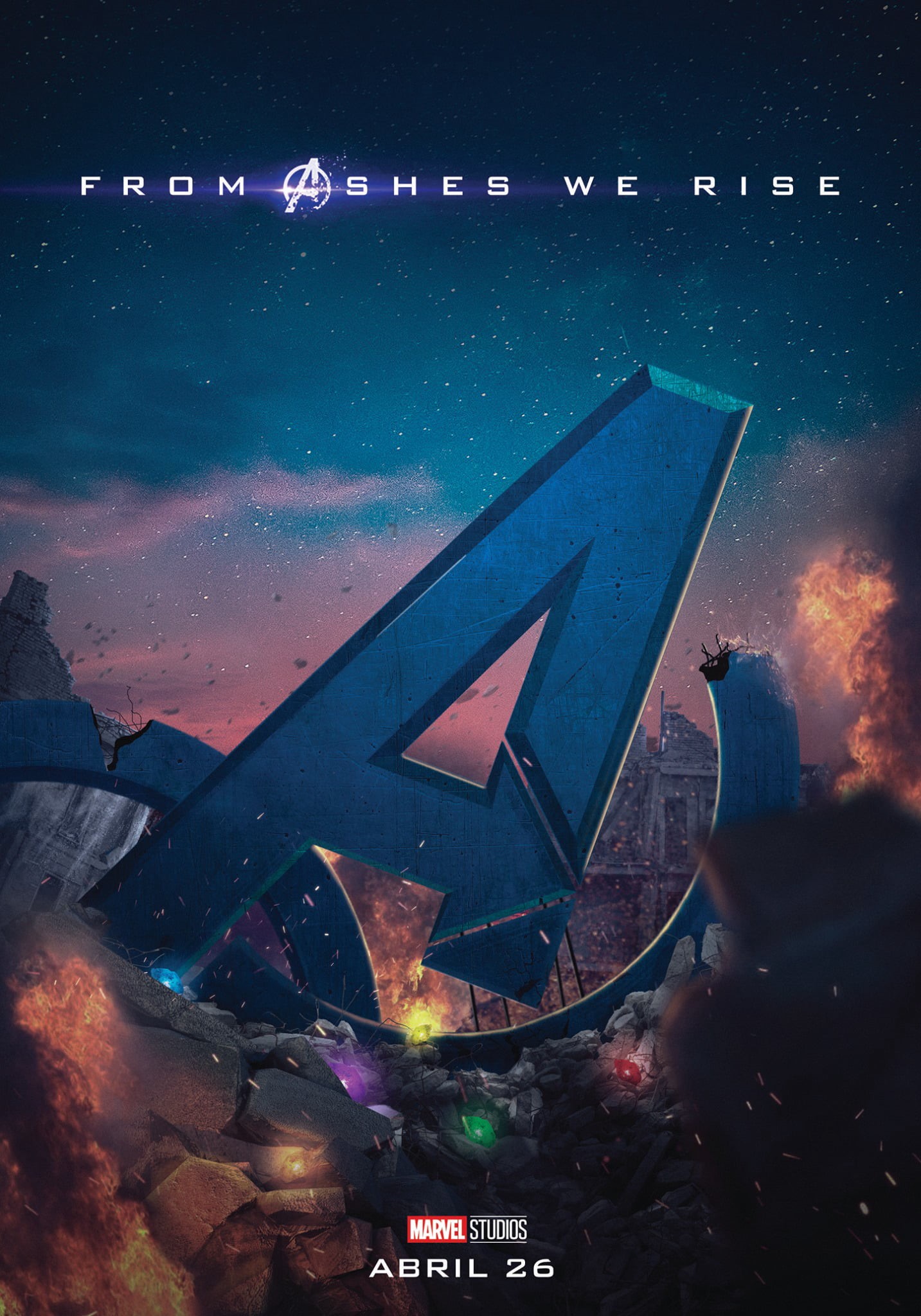 Marvel Comics, Marvel Cinematic Universe, 1080P, Infinity stones, Avengers Endgame, Phone HD Wallpaper