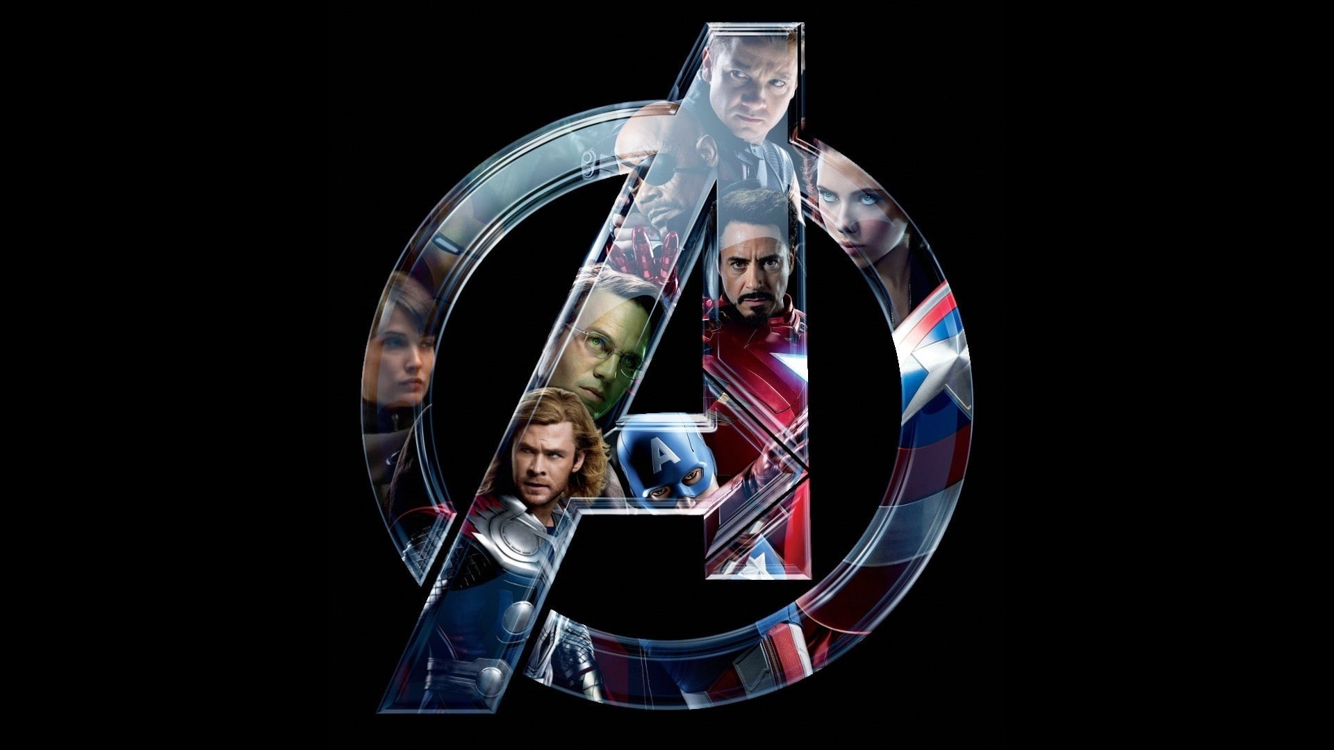 Captain America, Nick Fury, Maria Hill, Bruce Banner, Black Widow, Iron Man, Chris Hemsworth, Chris Evans, Cobie Smulders, Thor, Scarlett Johansson, Jeremy Renner, HD Wallpaper