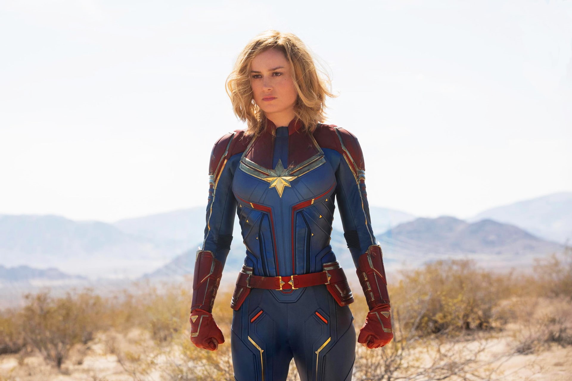 1080P, Brie Larson, Movie, Captain Marvel, HD Wallpaper