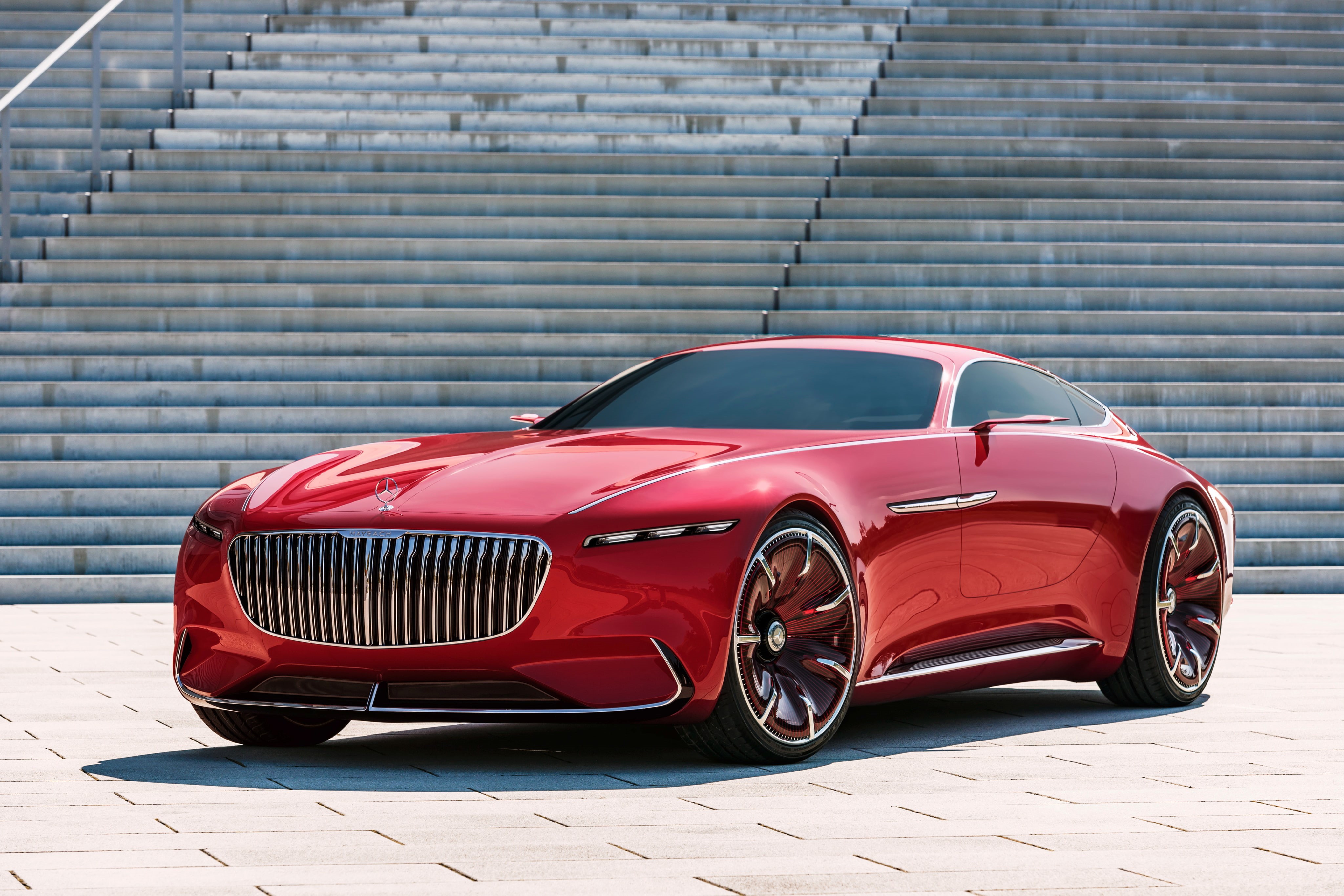 4K, Vision Mercedes-Maybach 6, 4K, HD Wallpaper