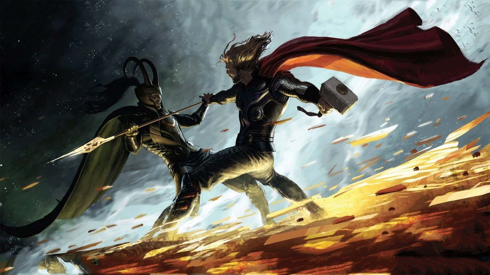 Loki, artwork, Thor, 720P, HD Wallpaper