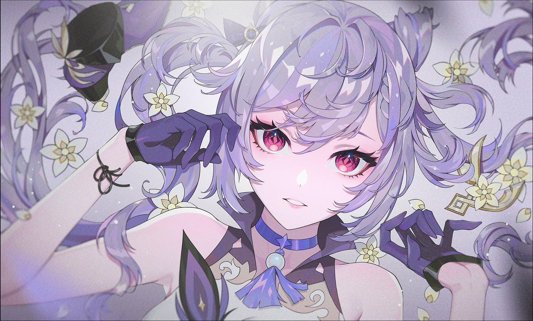 anime girls, 720P, keqing (genshin impact), Genshin Impact, HD Wallpaper