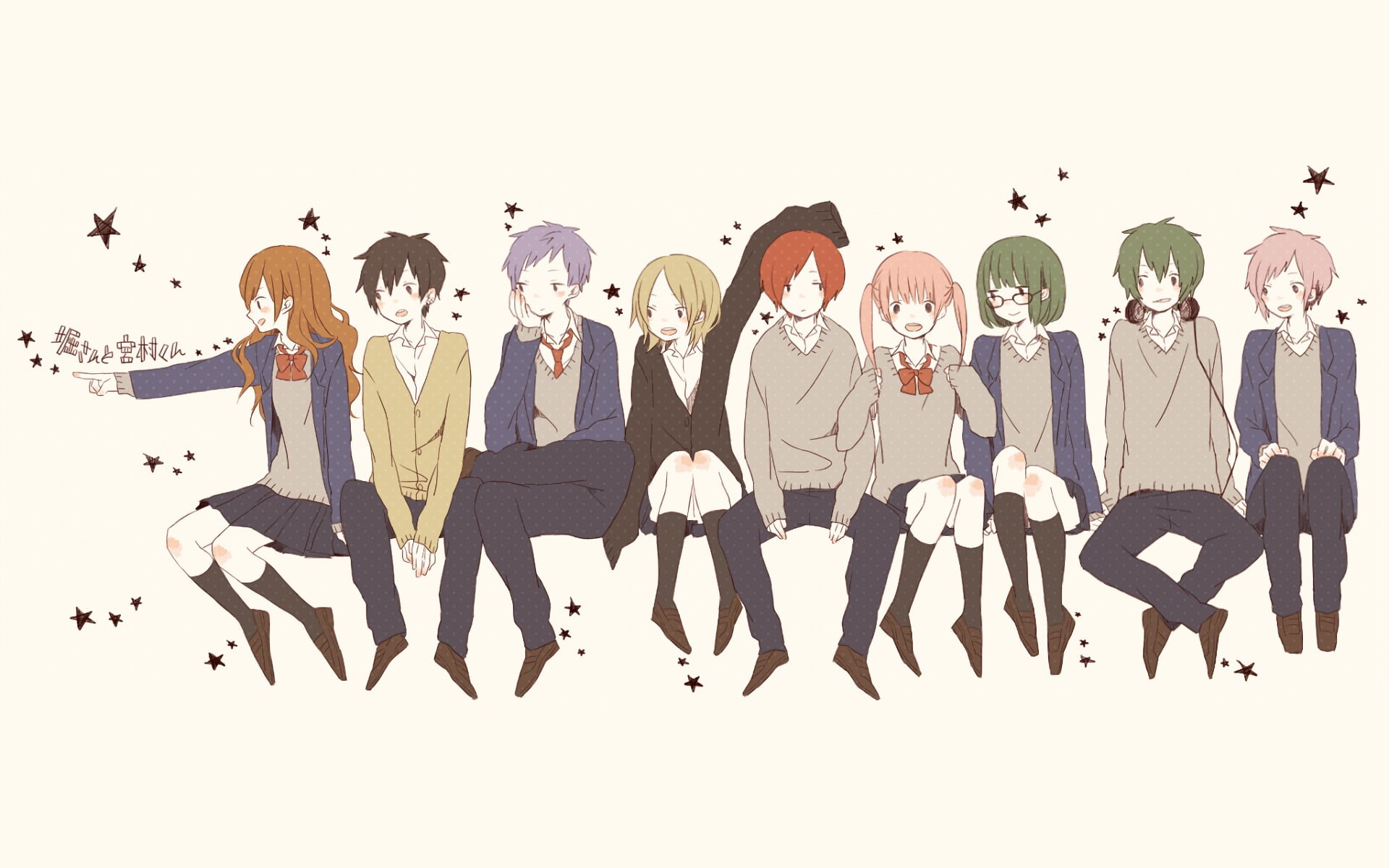 Hori-san To Miyamura-kun, 1080P, Anime, HD Wallpaper