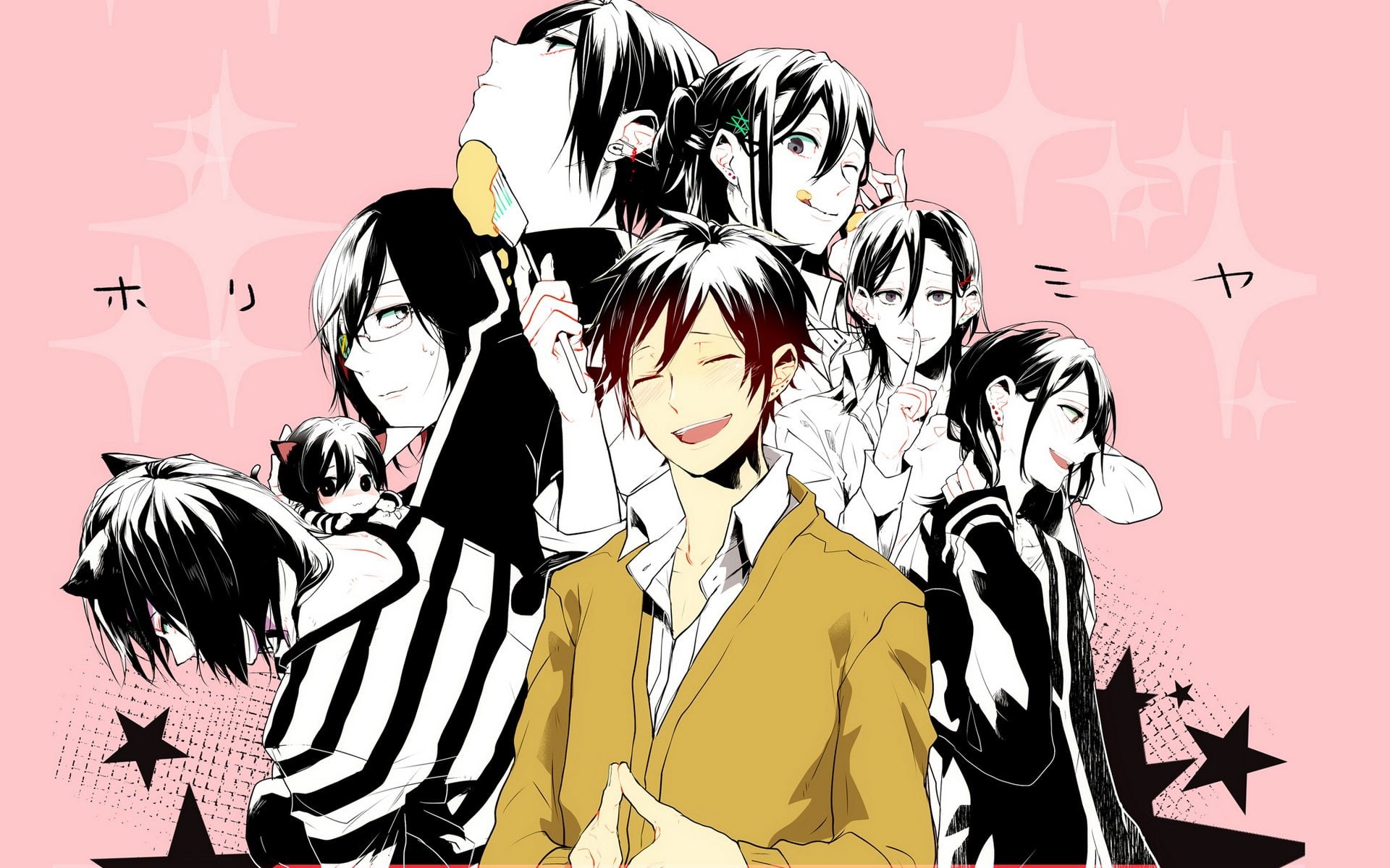 Anime, Hori-san To Miyamura-kun, 1080P, Izumi Miyamura, Black Hair, HD Wallpaper