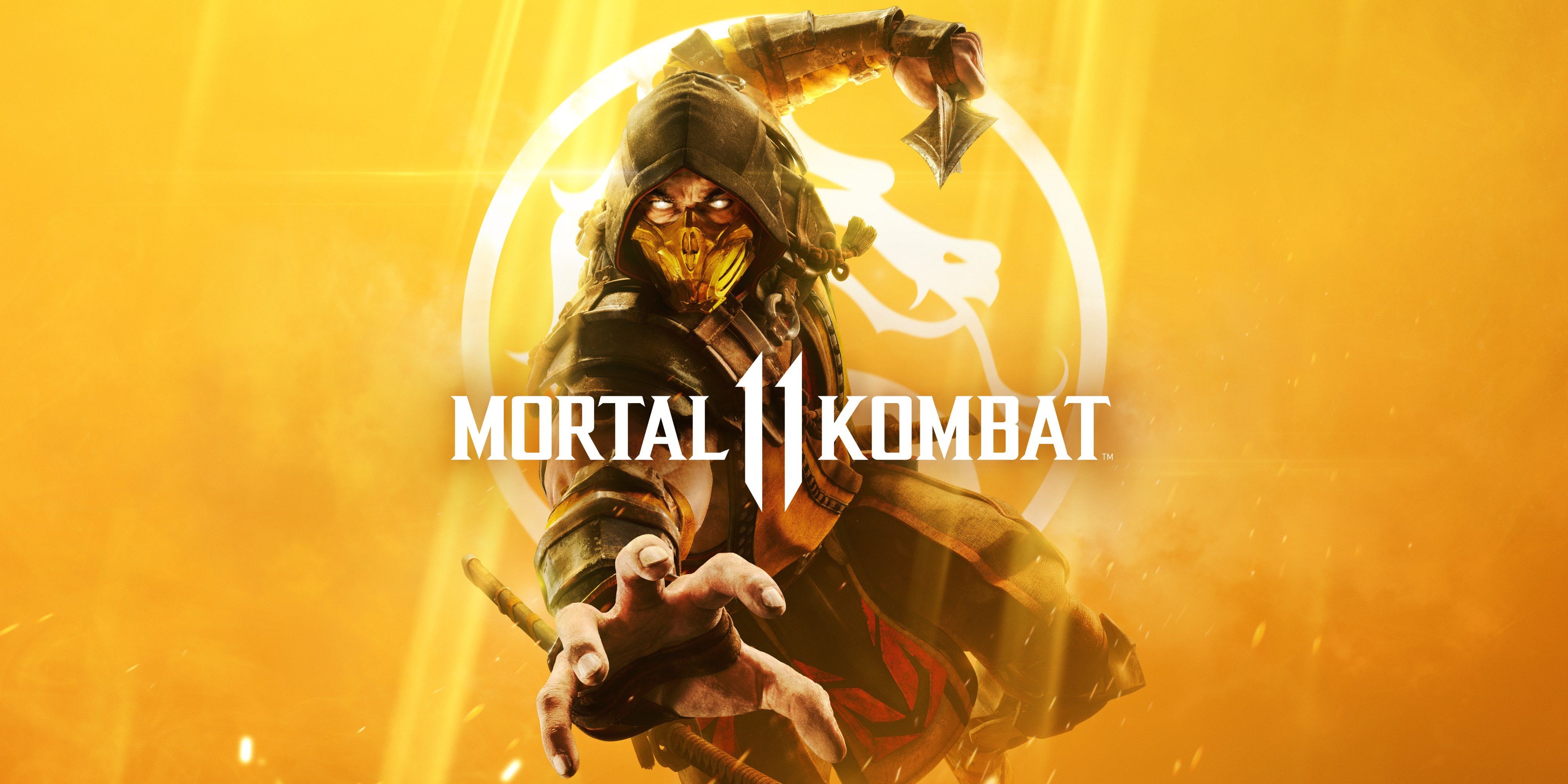 Scorpion (character), video games, Mortal Kombat, Video Game Warriors, Video Game Art, Mortal Kombat 11, 4K, HD Wallpaper