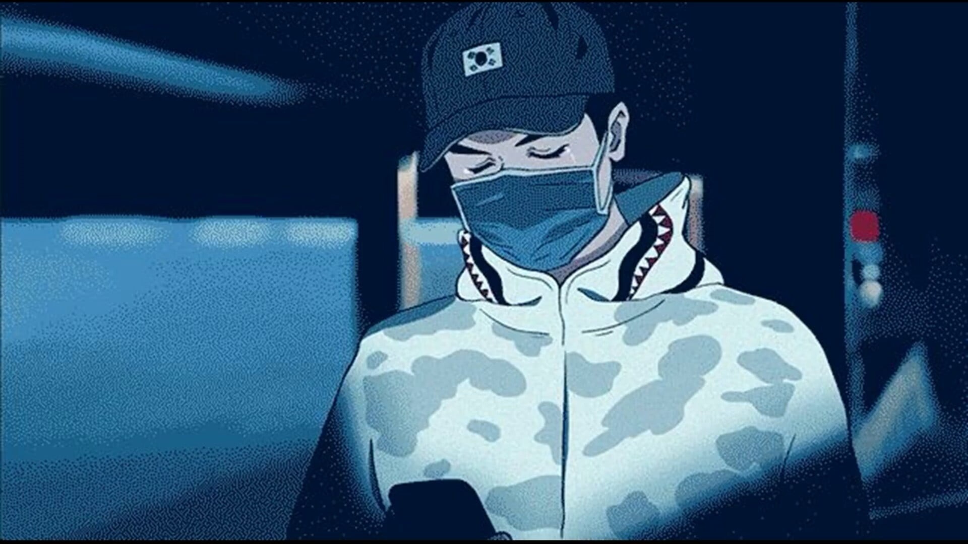 art, mask, protection, cool, human representation, mask - disguise, graphic design, helmet, security, focus on foreground, 1080P, casual clothing, one person, HD Wallpaper