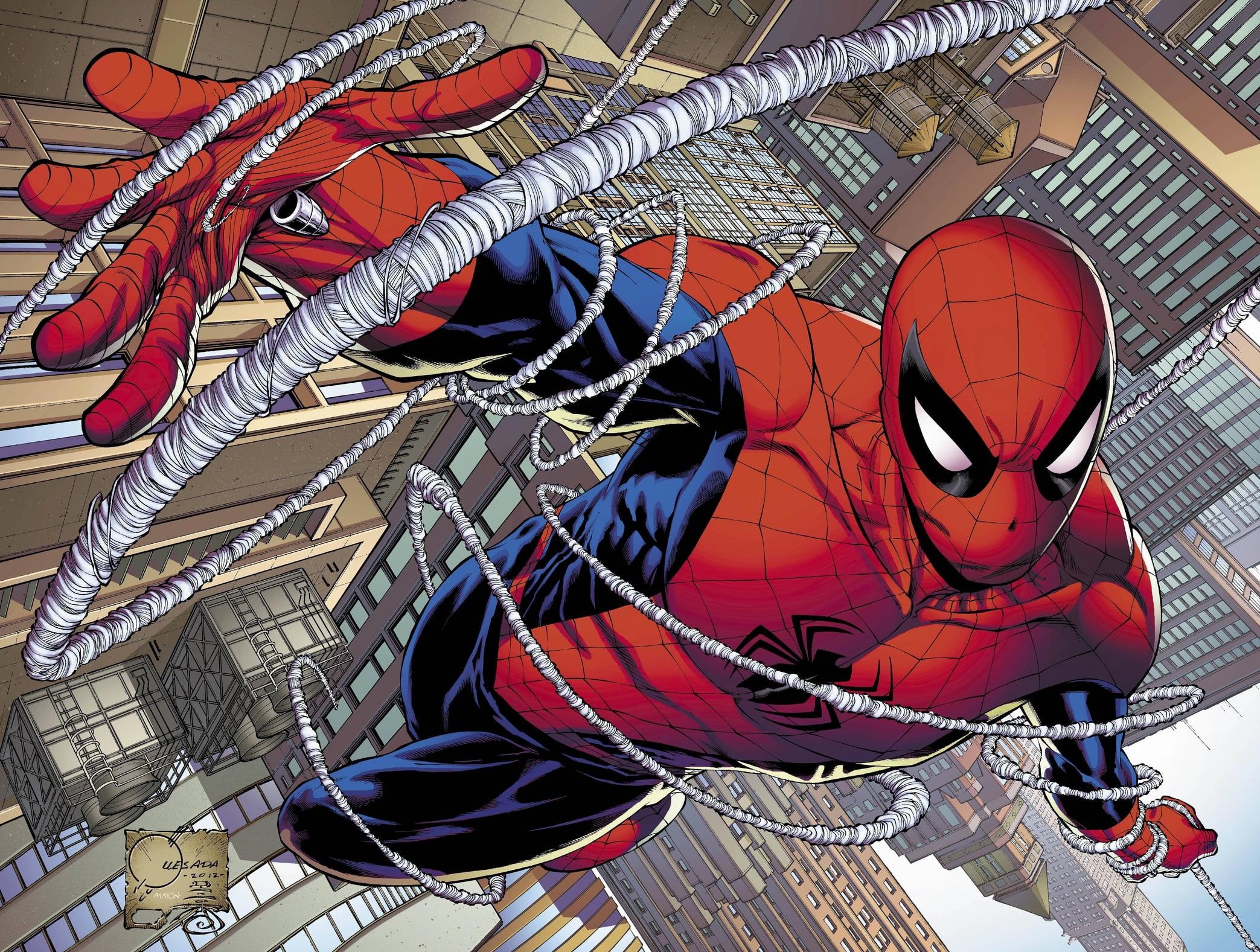 Marvel Cinematic Universe, Marvel Comics, Spider-Man, movies, 1080P, comics, superhero, HD Wallpaper