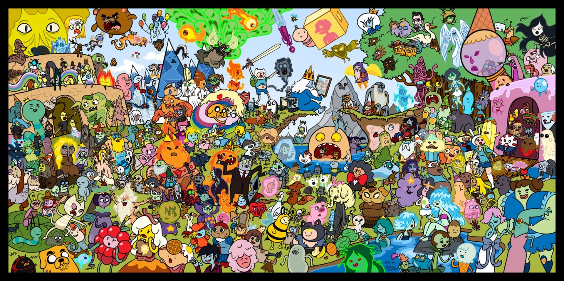 day, art and craft, wall - building feature, abundance, cartoon, characters, full frame, choice, variation, 1080P, human representation, transfer print, HD Wallpaper