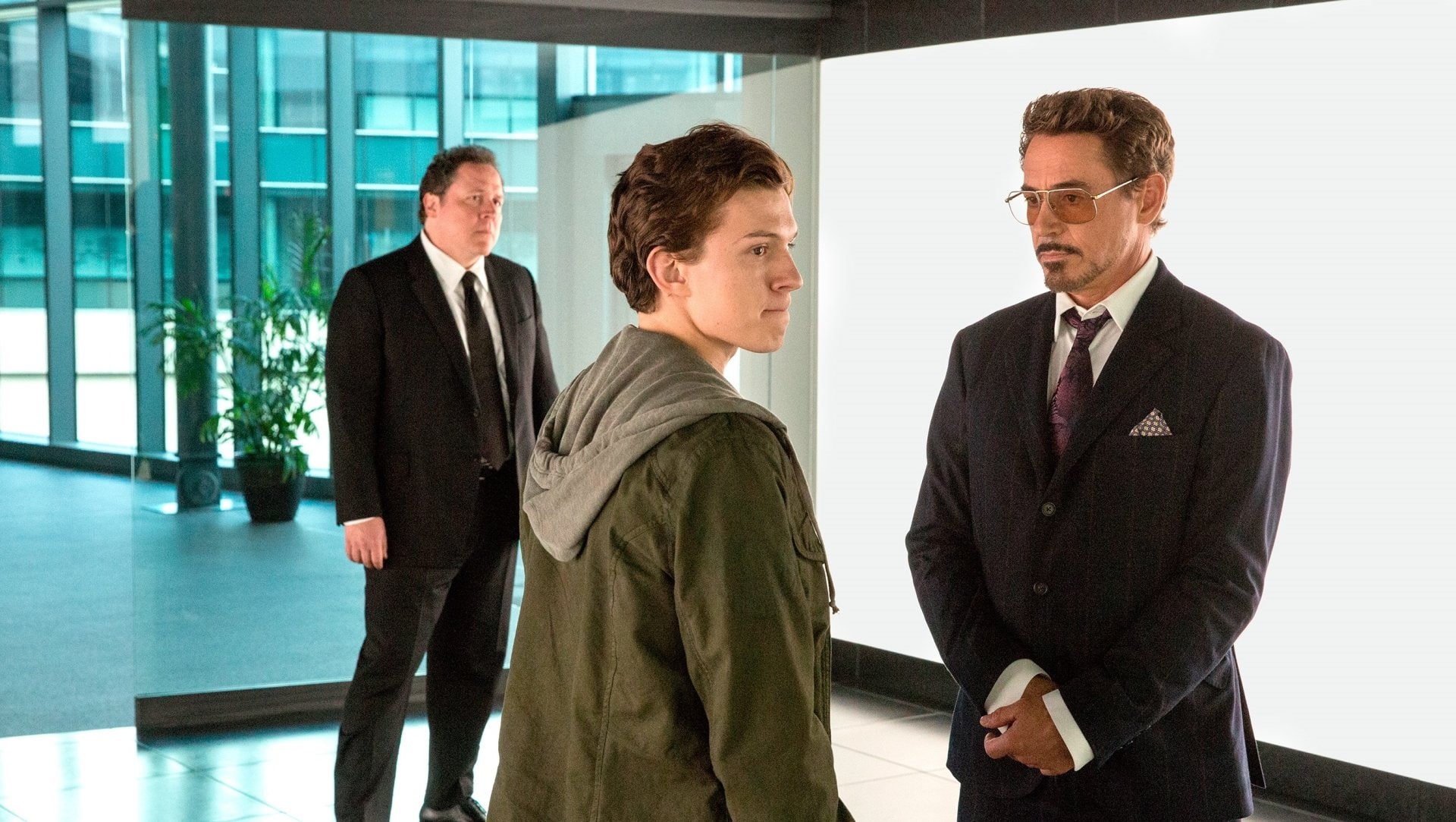 Tom Holland, Peter Parker, 1080P, Spider-Man, Spider-Man: Homecoming, Tony Stark, Robert Downey Jr., HD Wallpaper