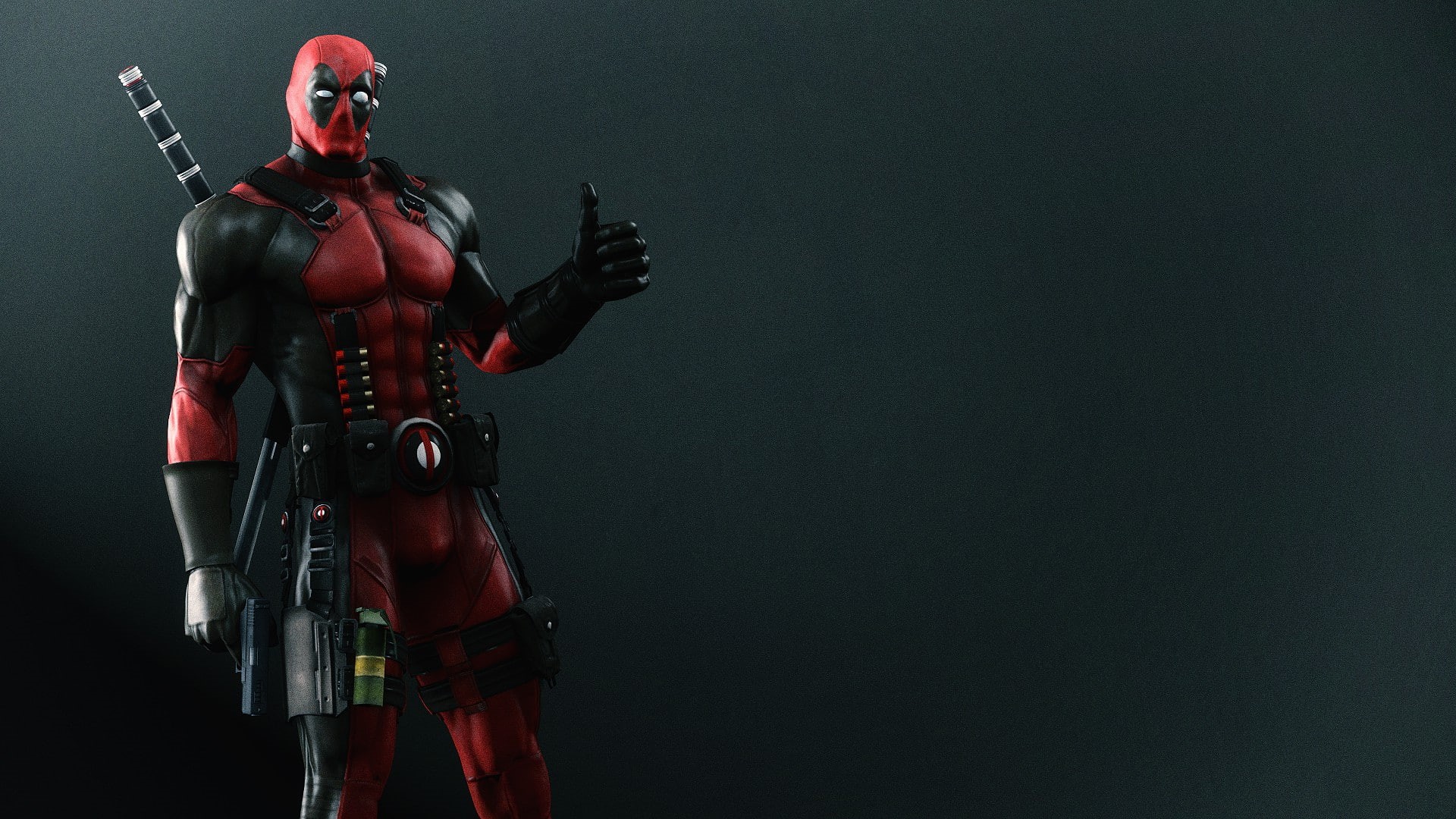 mercenary, Favorite, Deadpool, 1080P, Wade Wilson, wade, wilson, HD Wallpaper