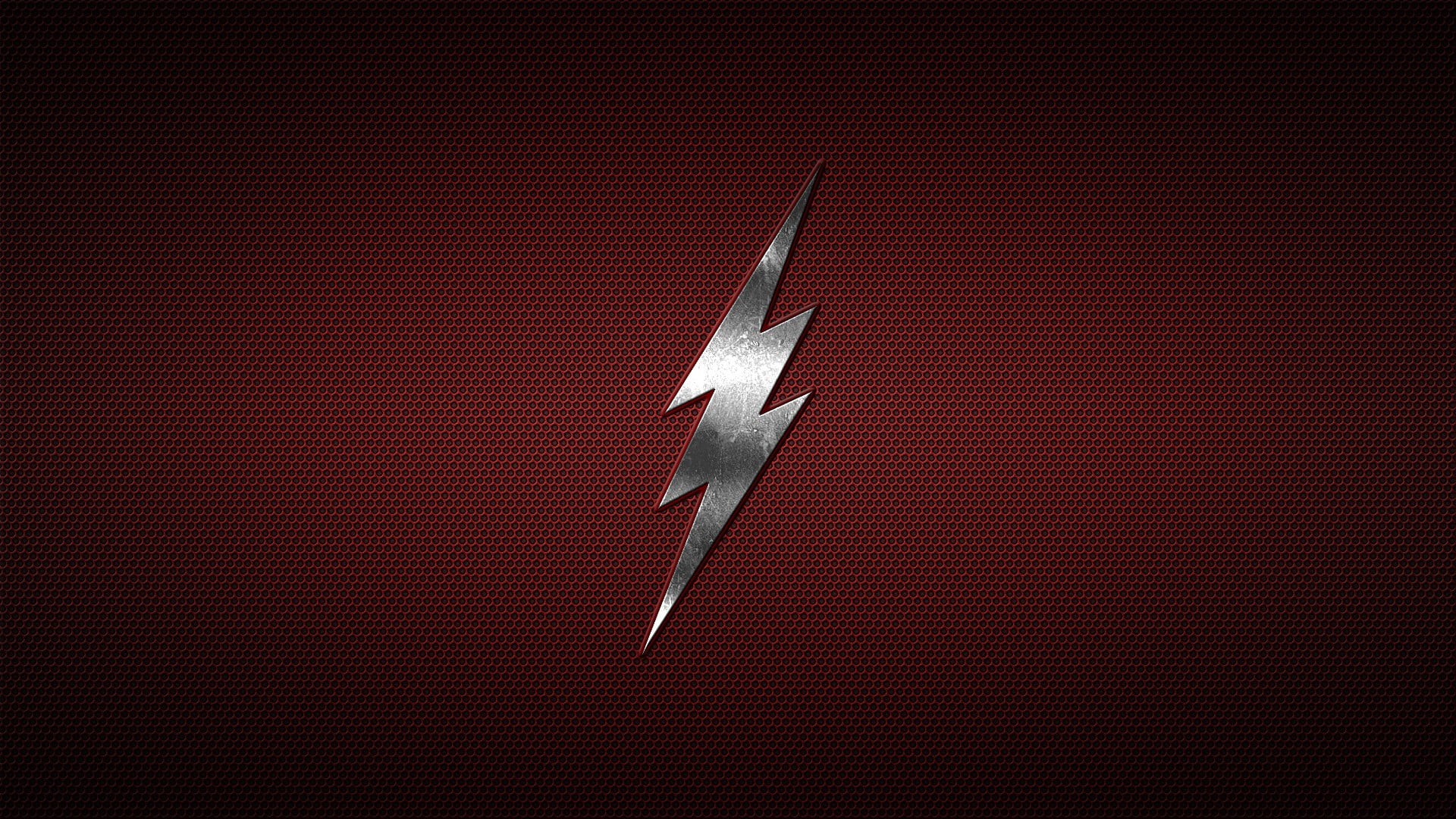 steel, Flash, logo, no people, archival, studio shot, sharp, red, close-up, The Flash, pattern, silver Colored, minimalism, blue, craft, fear, single object, HD Wallpaper