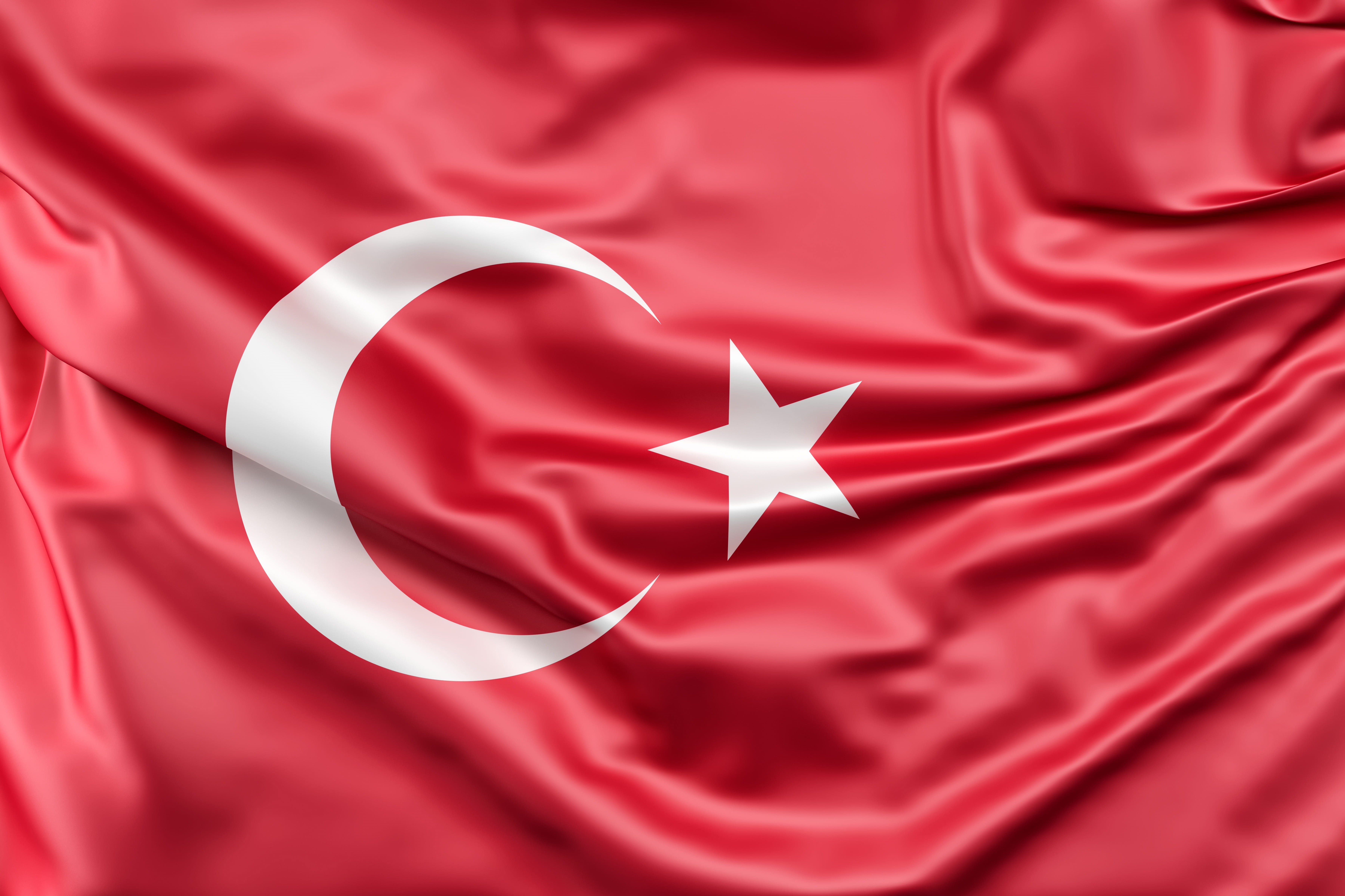 emotion, china, symbol, close-up, sign, flag of turkey, luxury, silver colored, decoration, silk, turkey, shiny, wrinkled, turkish, star shape, 5K, europe, HD Wallpaper