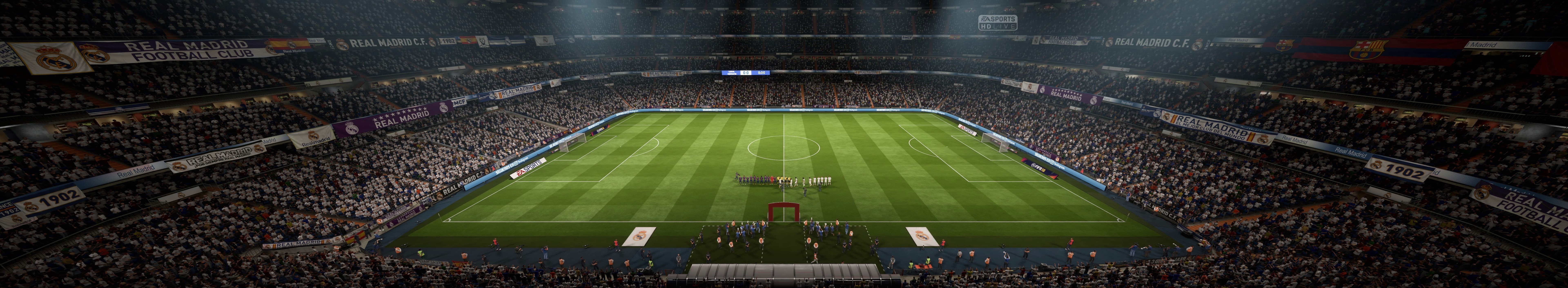Football, competition, sport, spectator, stadium, group of people, madrid, field, fc, real, architecture, team sport, Sports, full frame, crowd, barcelona, HD Wallpaper