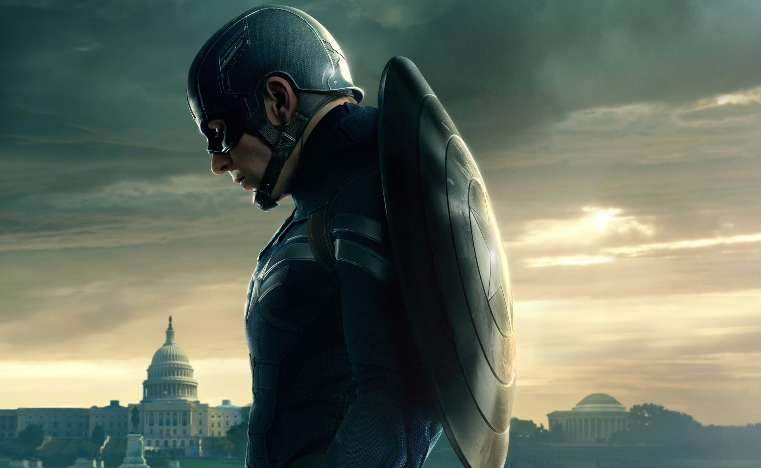 Captain America, nature, lifestyles, clothing, marvel, outdoors, sunset, architecture, leisure activity, city, standing, Captain America:, Superhero, men, HD Wallpaper