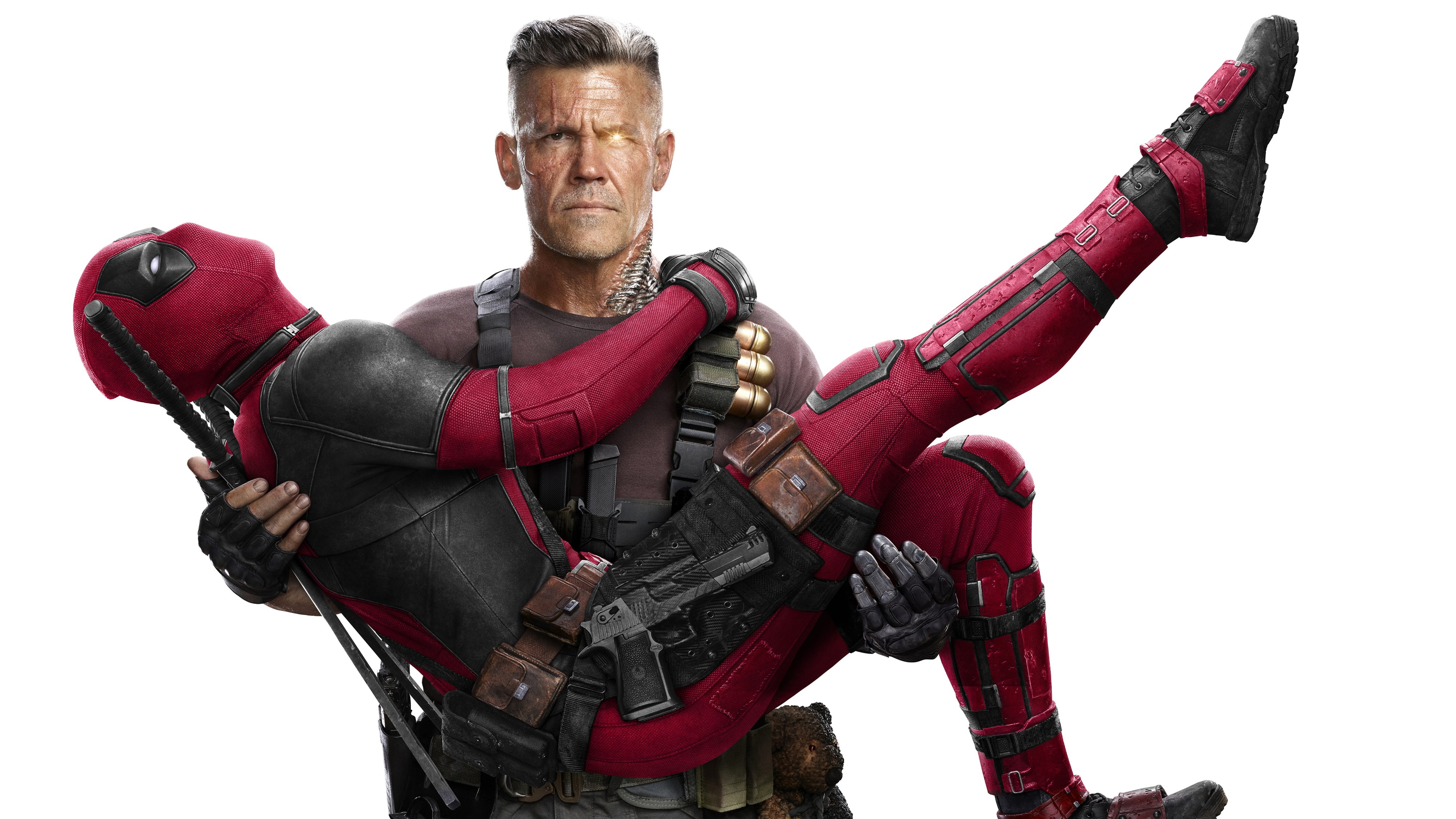 Deadpool, 4K, Cable, Deadpool 2, 4K, Josh Brolin, Ryan Reynolds, HD Wallpaper