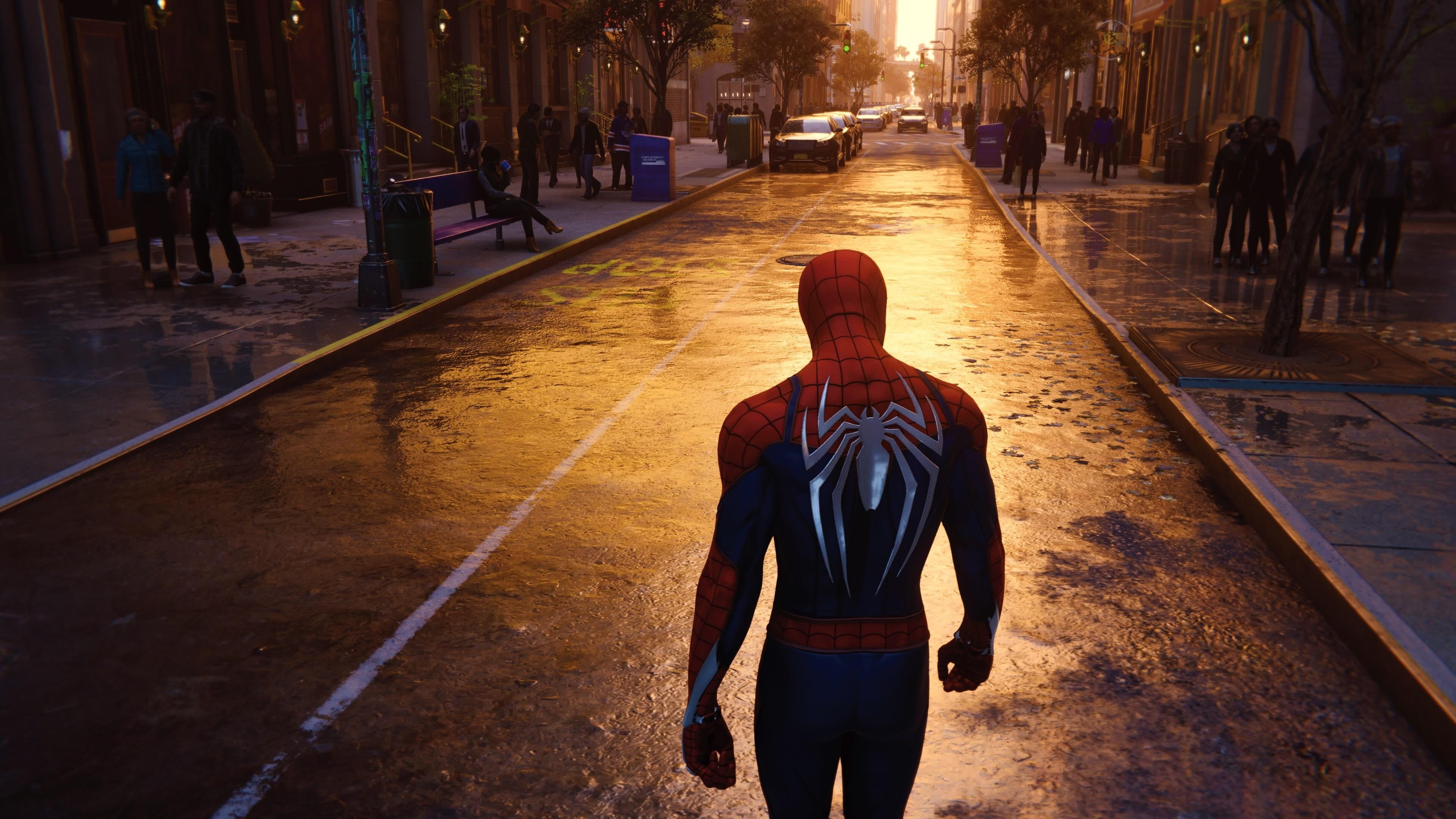 Spider Man, 4K, Game, PS4, New York, 2018, HD Wallpaper