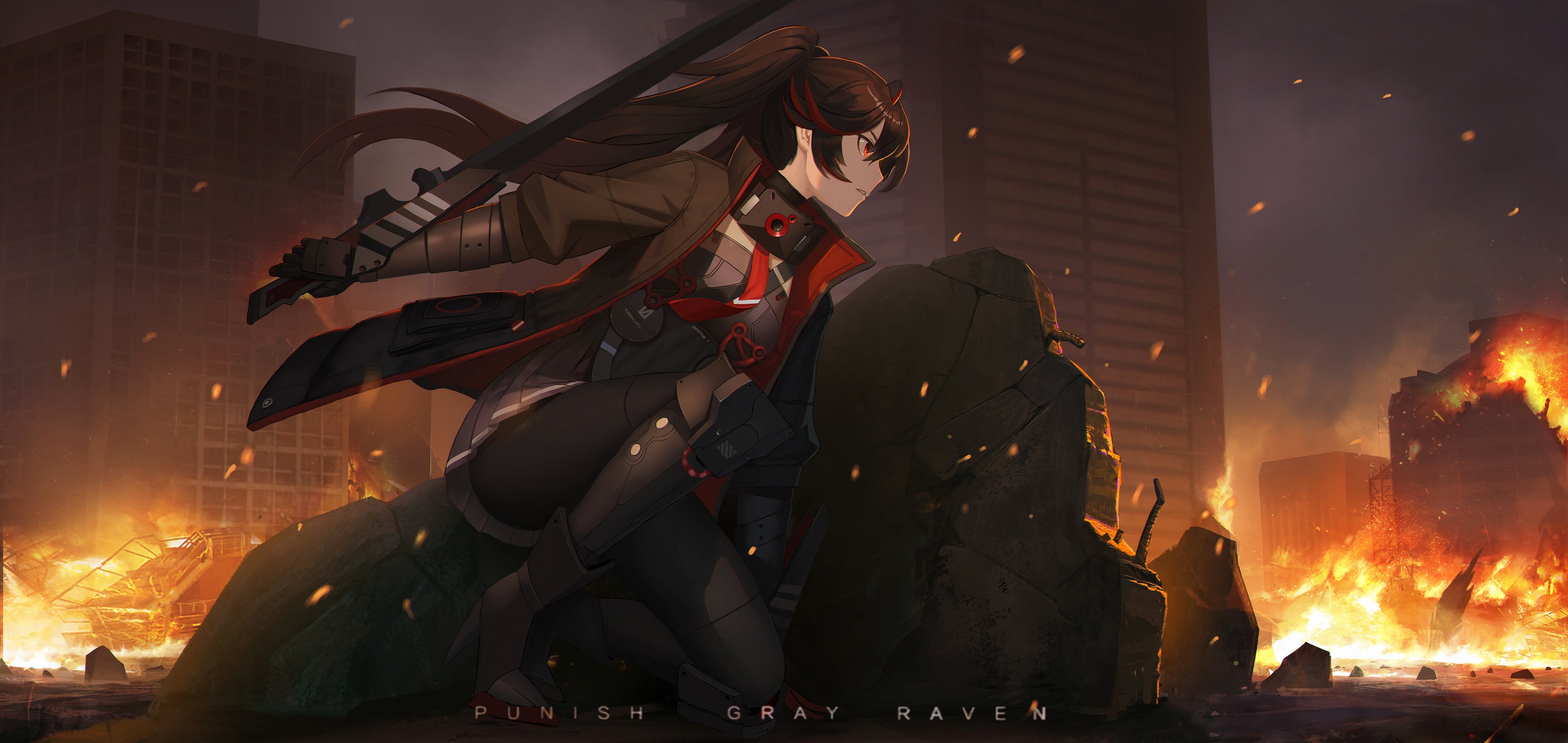 anime girls, Punishing: Gray Raven, 4K, HD Wallpaper