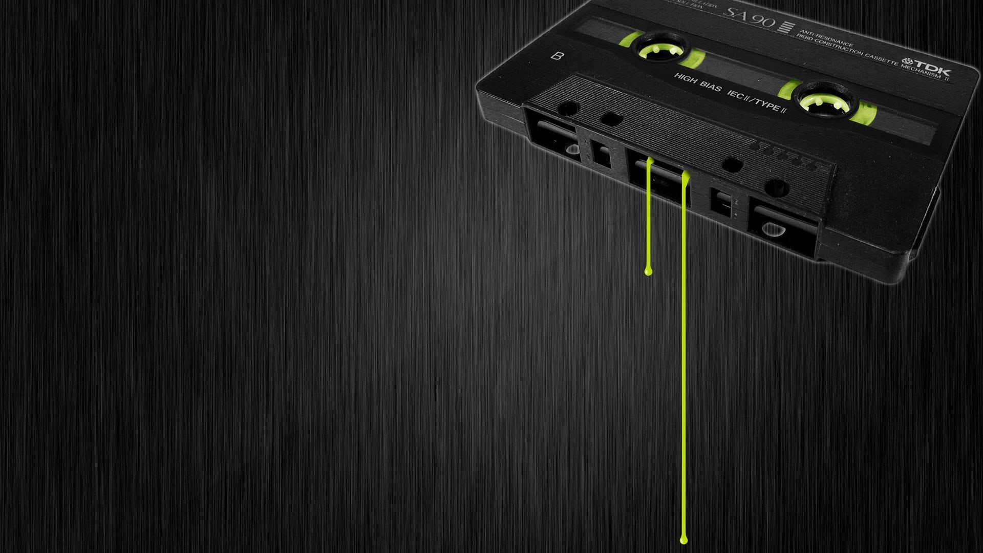 1080P, audio equipment, equipment, noise, retro styled, black color, arts culture and entertainment, cassette, sign, wood - material, close-up, copy space, HD Wallpaper