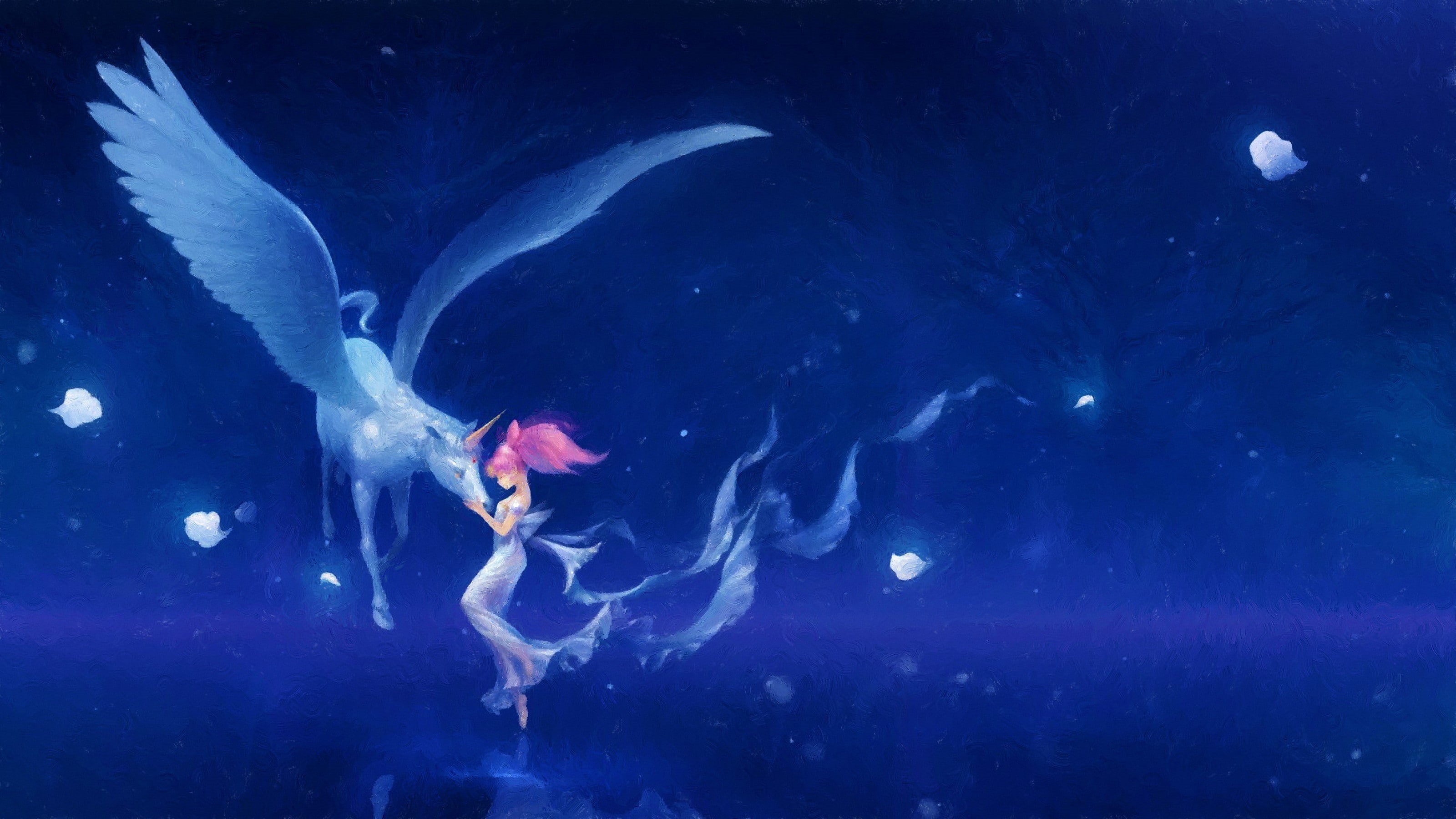 exploration, full length, undersea, sea, fantasy, water, animal wildlife, Chibi-Usagi, nature, blue, outdoors, vertebrate, Sailor Moon, fantasy art, swimming, HD Wallpaper
