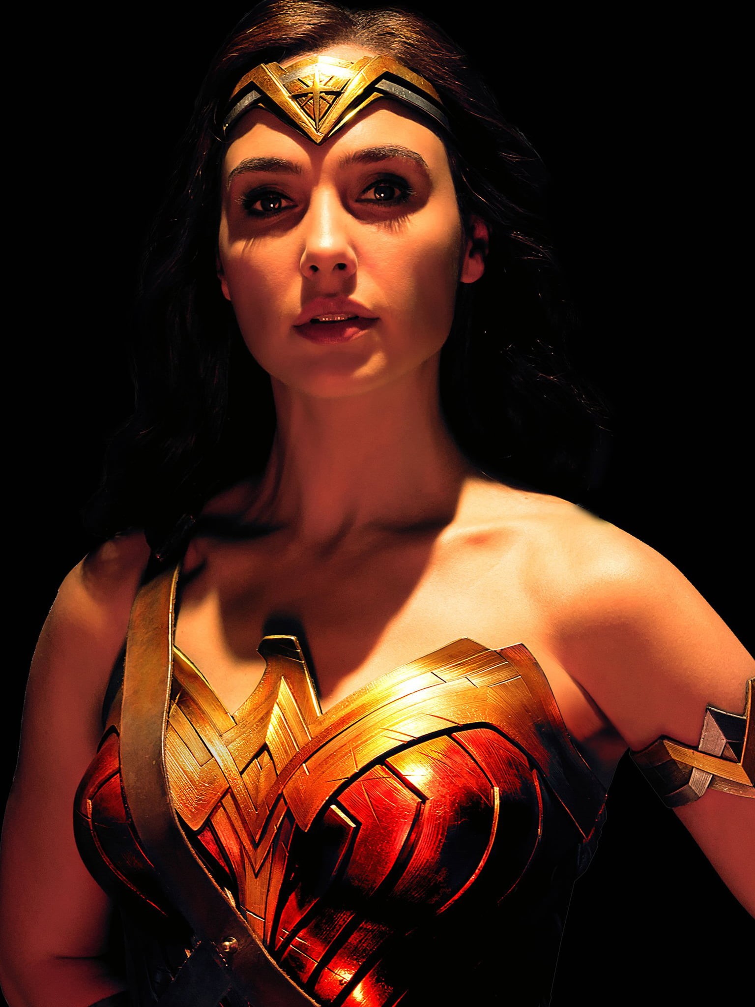 Wonder Woman, Gal Gadot, 1080P, DC Comics, Diana, Phone HD Wallpaper