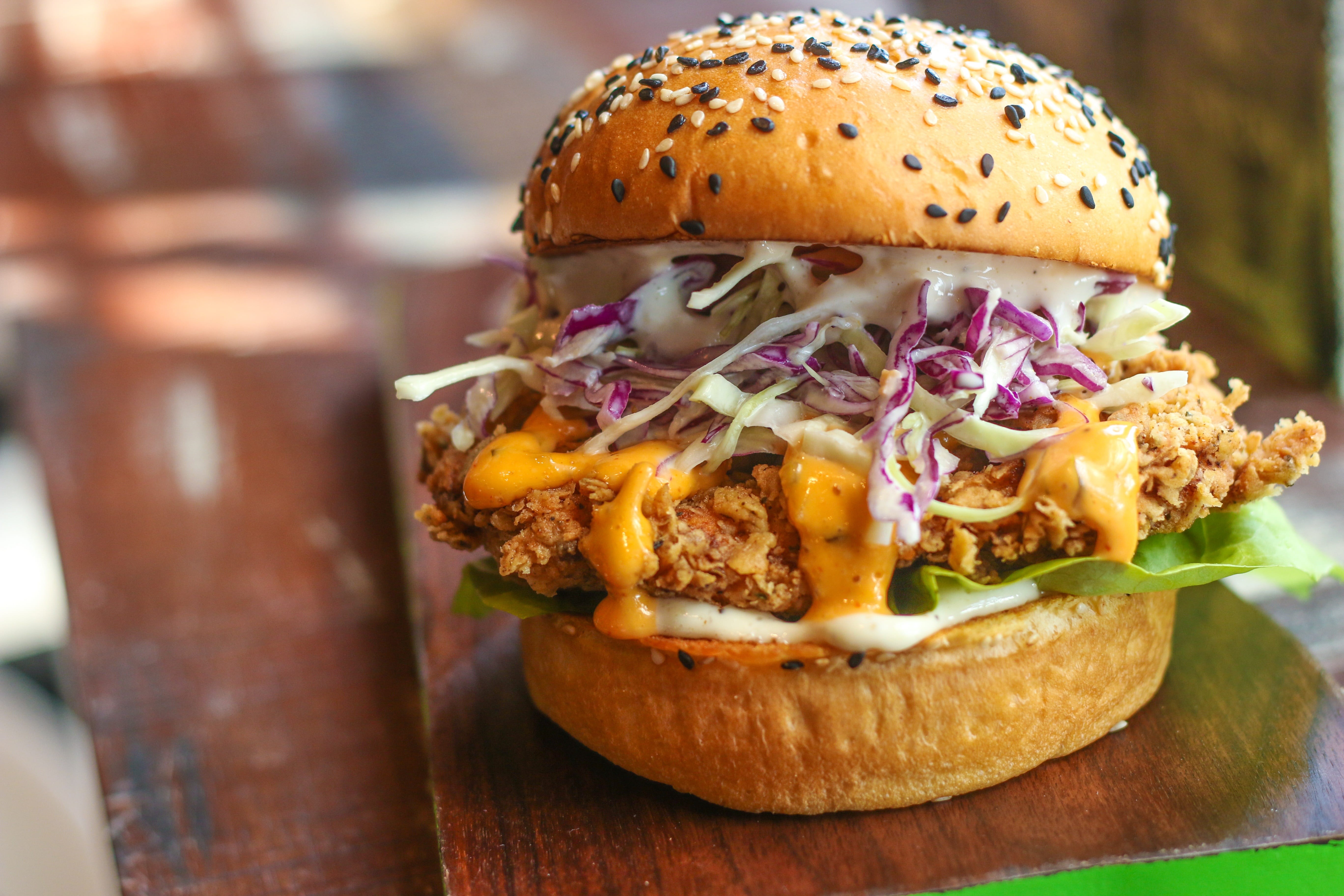 lunch, unhealthy, classic, take out food, menu, fresh, cheeseburger, salad, 5K, snack, burger, unhealthy eating, sandwich, french, grilled, beef, no people, HD Wallpaper
